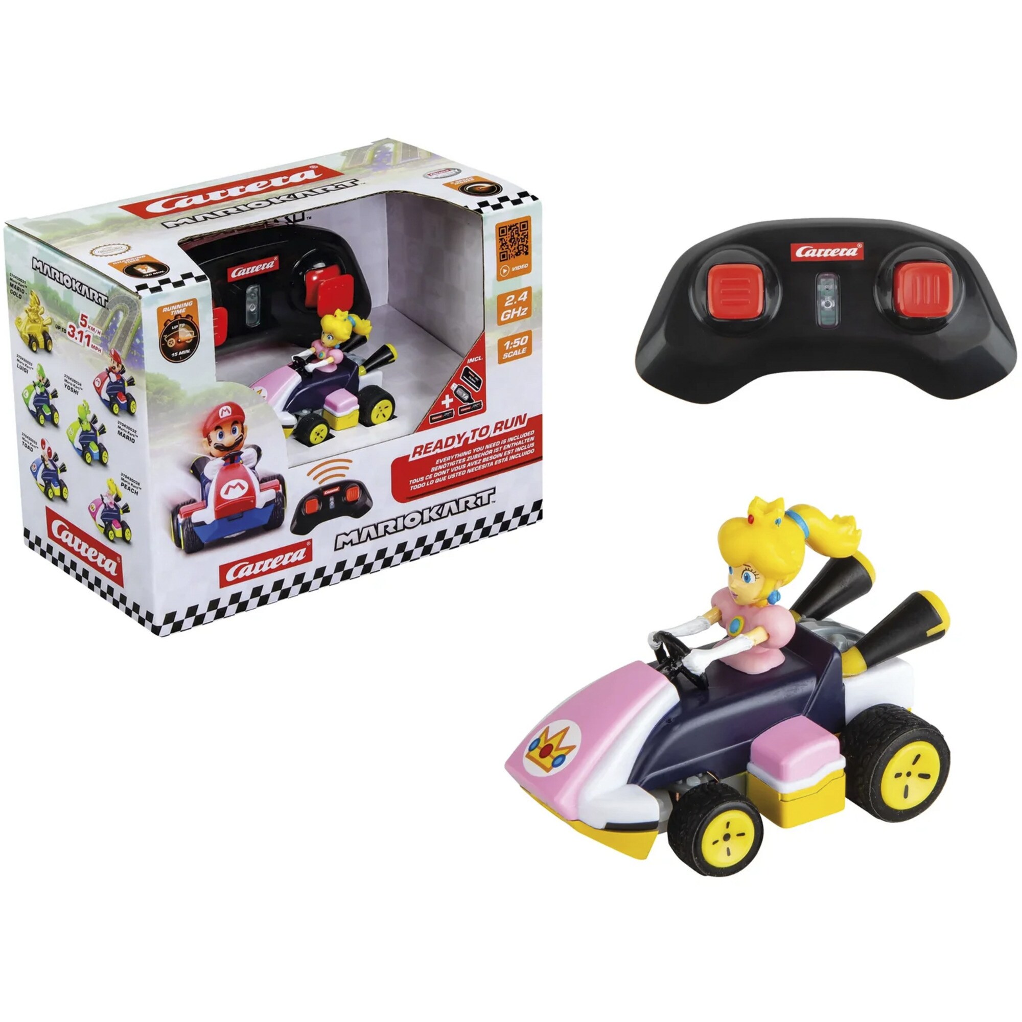 Carrera RC 2,4GHz Mario Kart Mini RC - Peach - Bild 1