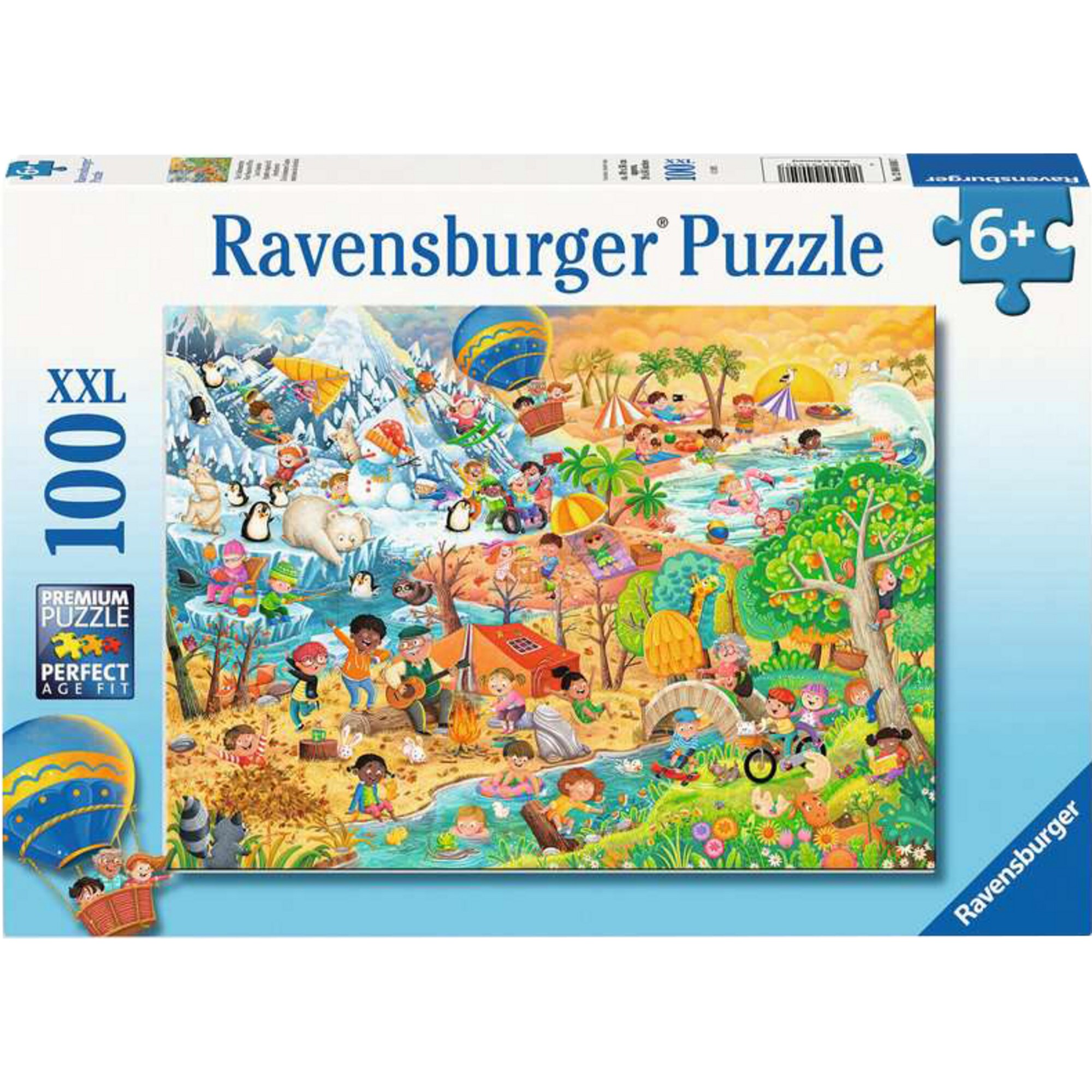 Ravensburger Puzzle Kinderpuzzle - Die 4 Jahreszeiten - Bild 1