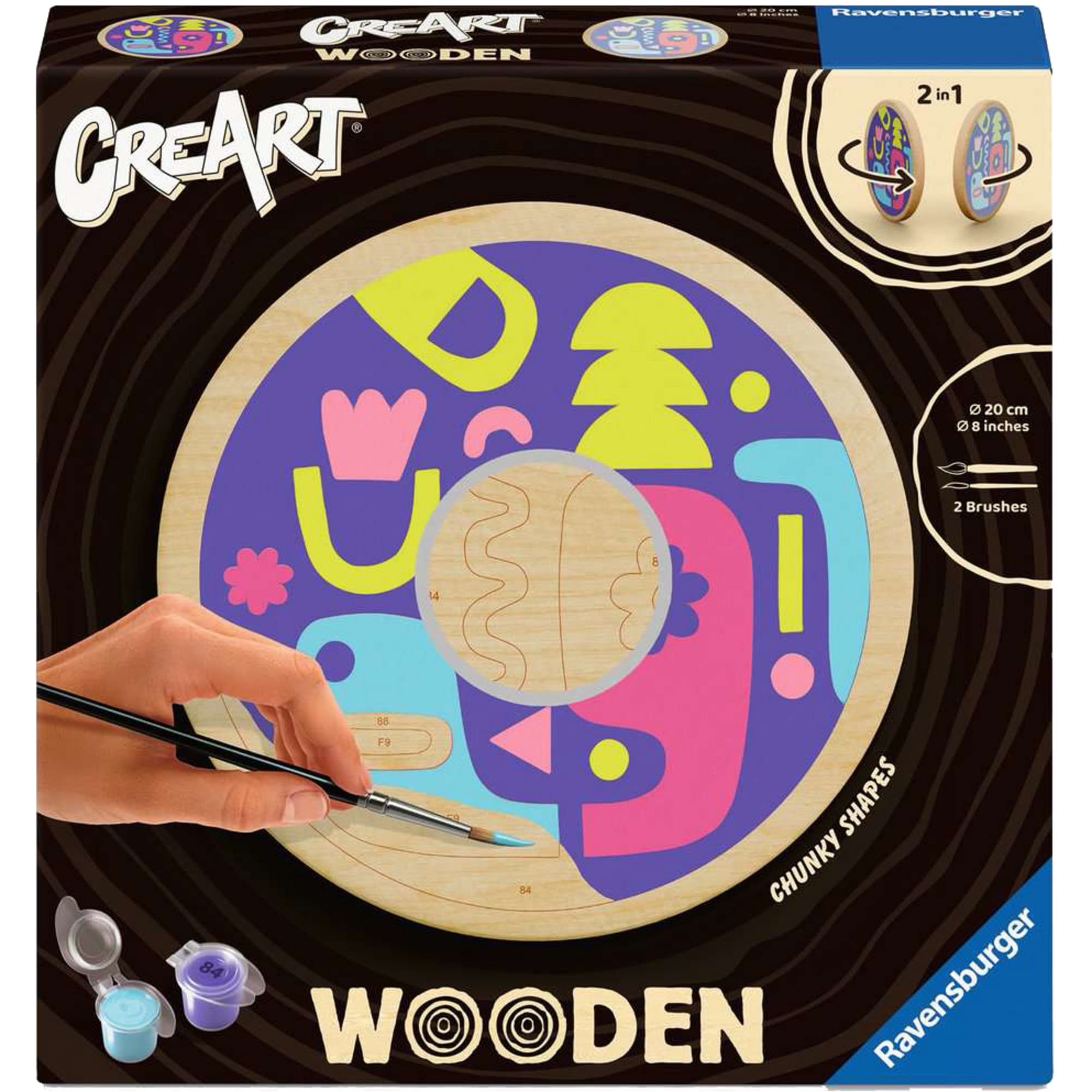 Ravensburger Malen CreArt Wooden - Eckige Formen - Bild 1
