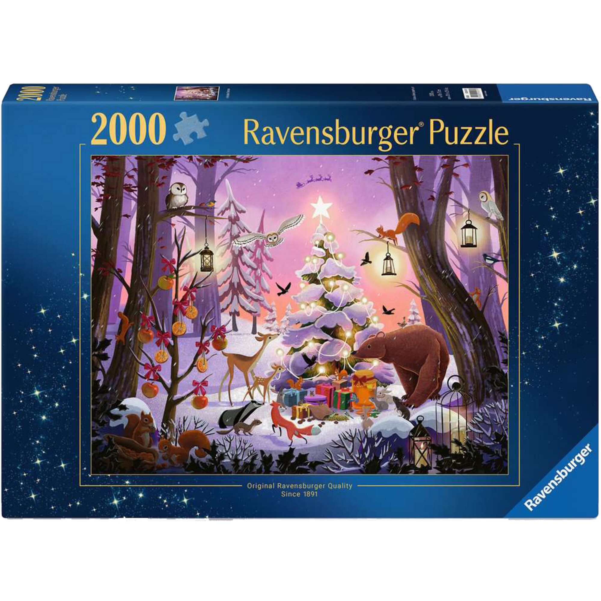 Ravensburger Puzzle Puzzle - Weihnachten im Wald - Bild 1