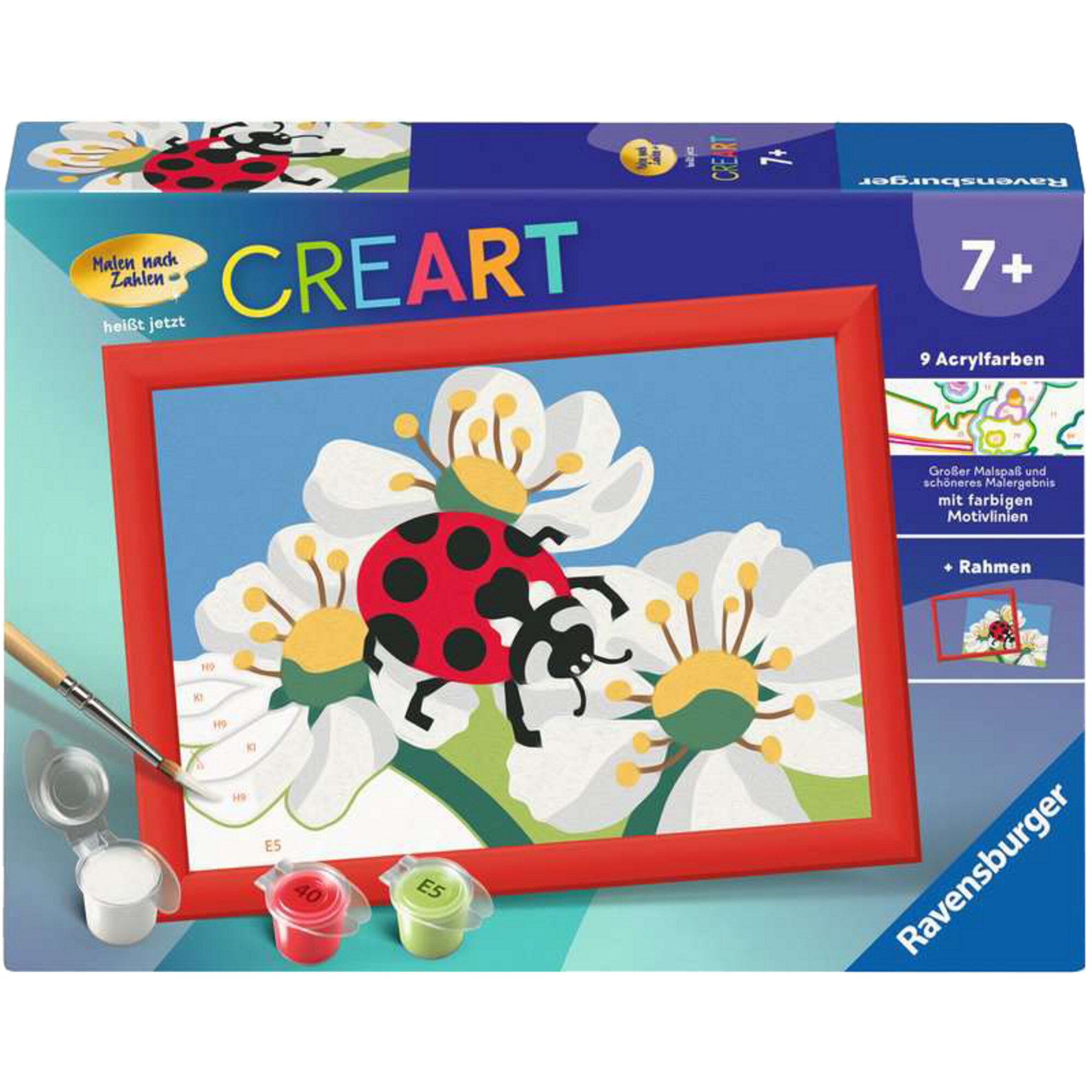 Ravensburger Malen CreArt - Marienk&auml;fer - Bild 1