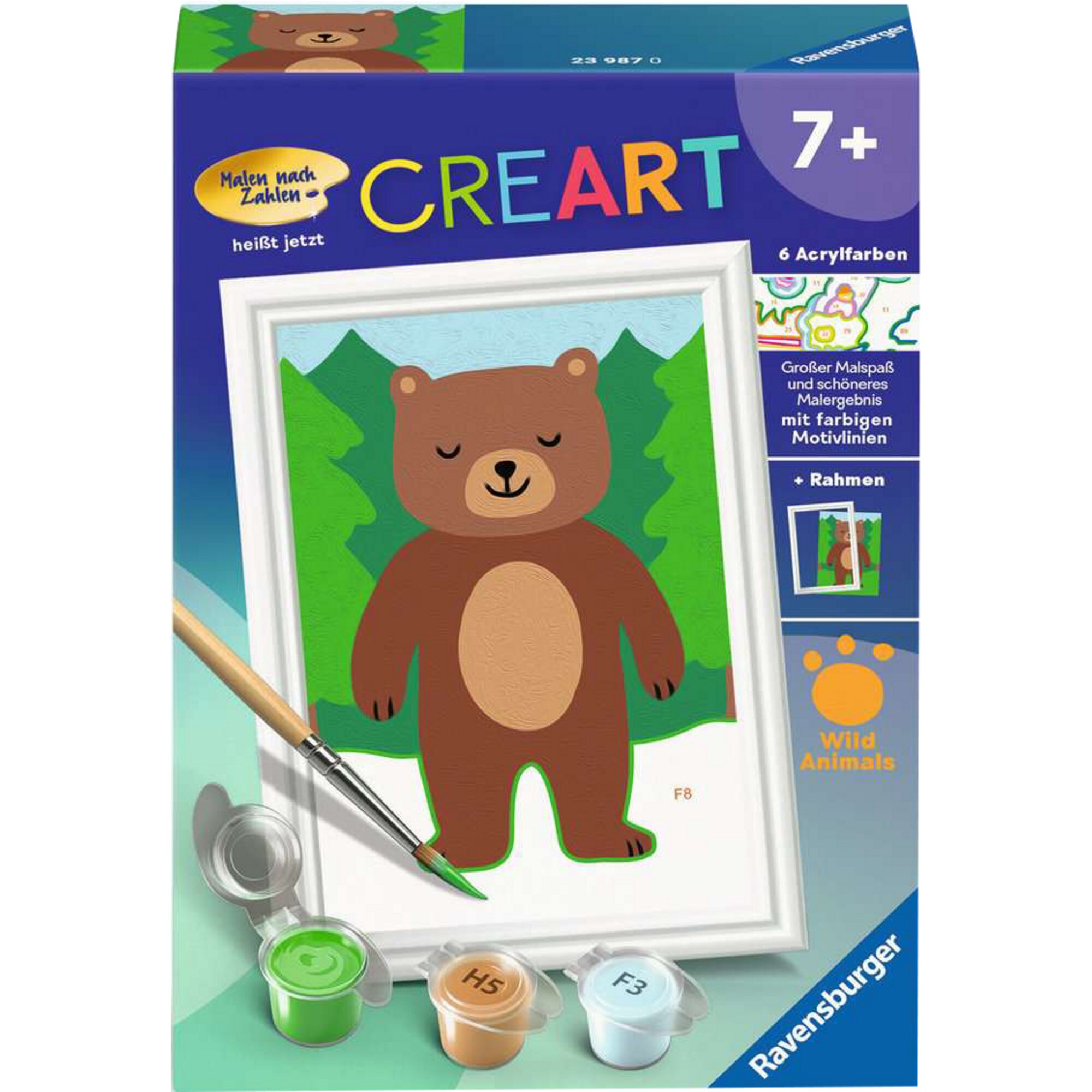Ravensburger Malen CreArt - Kleiner B&auml;r - Bild 1