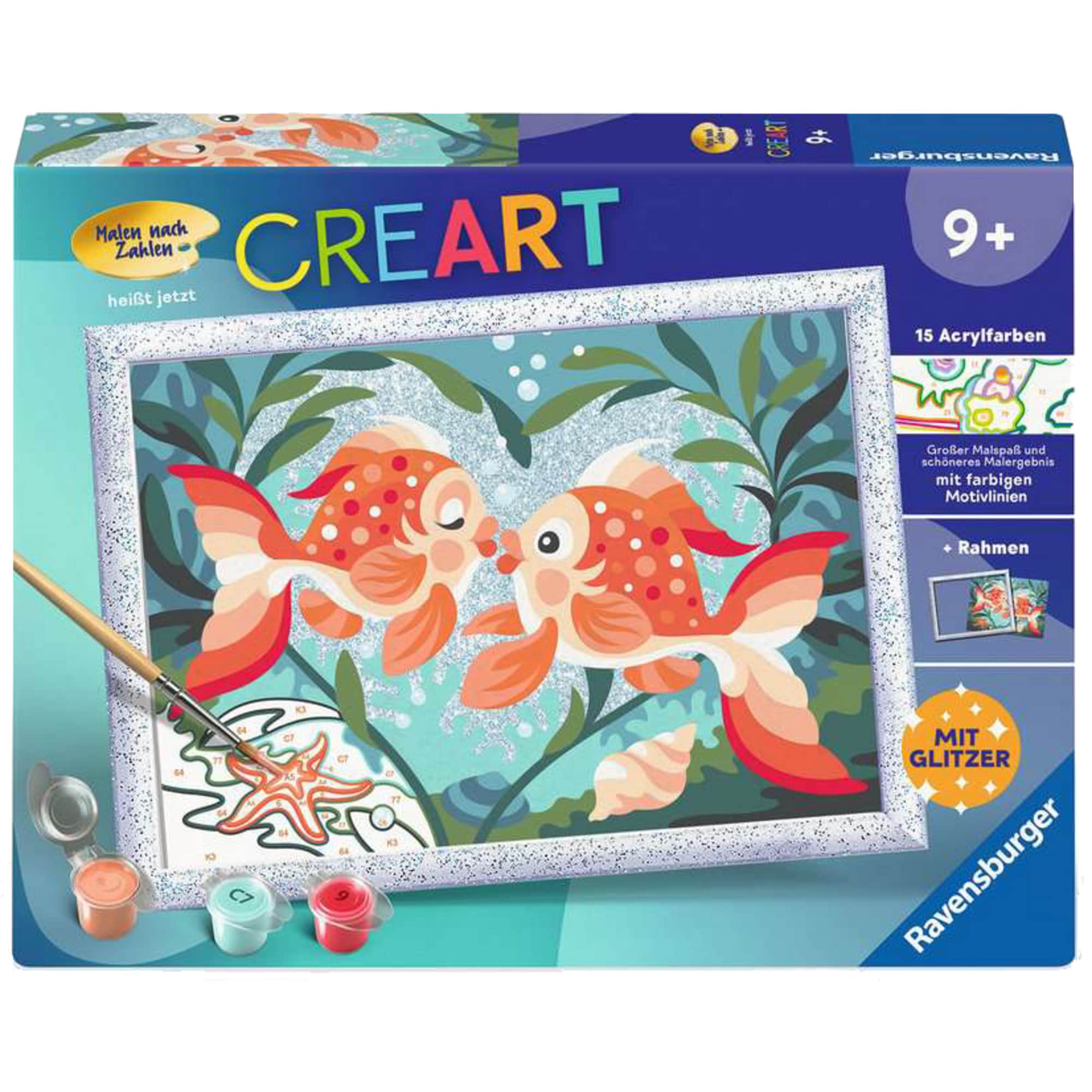 Ravensburger Malen CreArt - Verliebte Fische - Bild 1