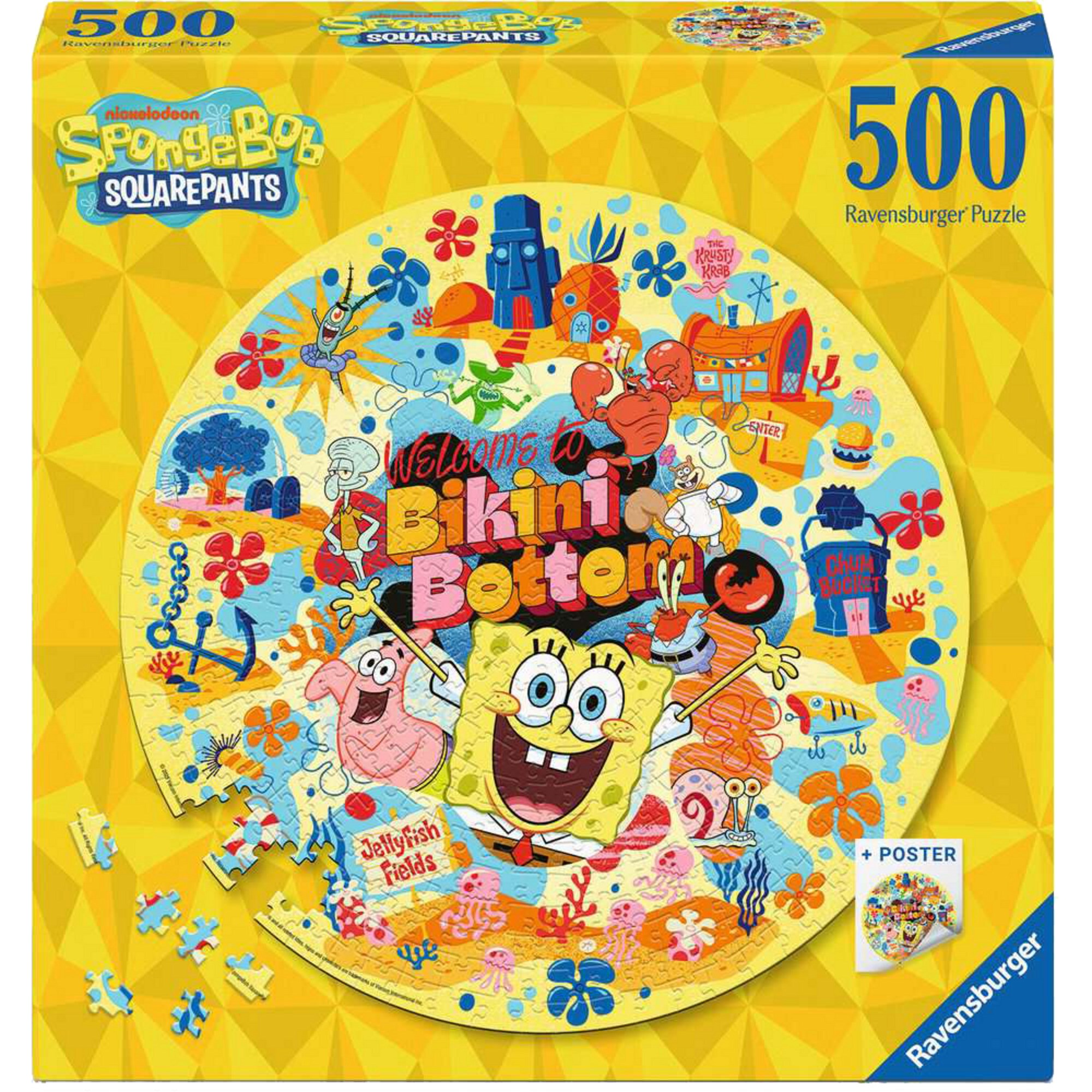 Ravensburger Puzzle Rundpuzzle - Spongebob - Bild 1
