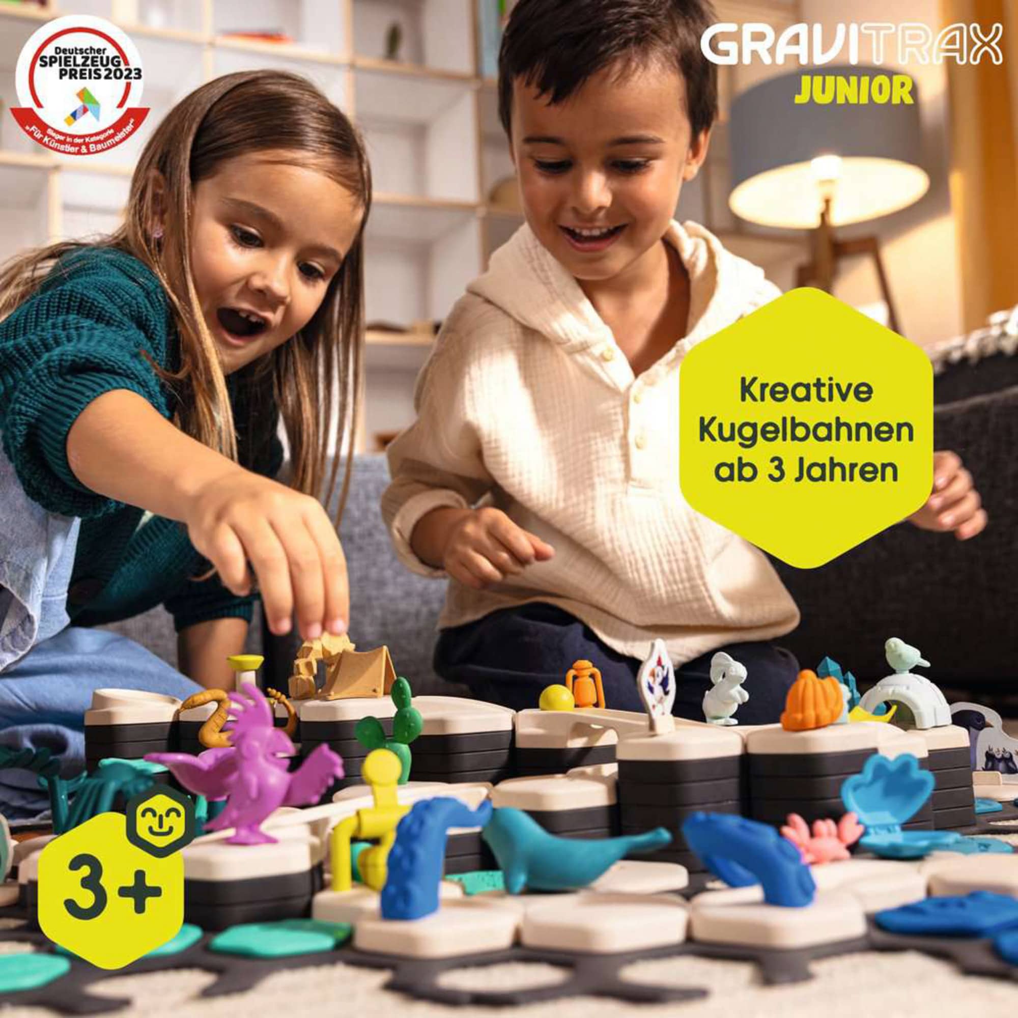 Ravensburger Bahn GraviTrax Junior - Starter-Set L Dino - Bild 1