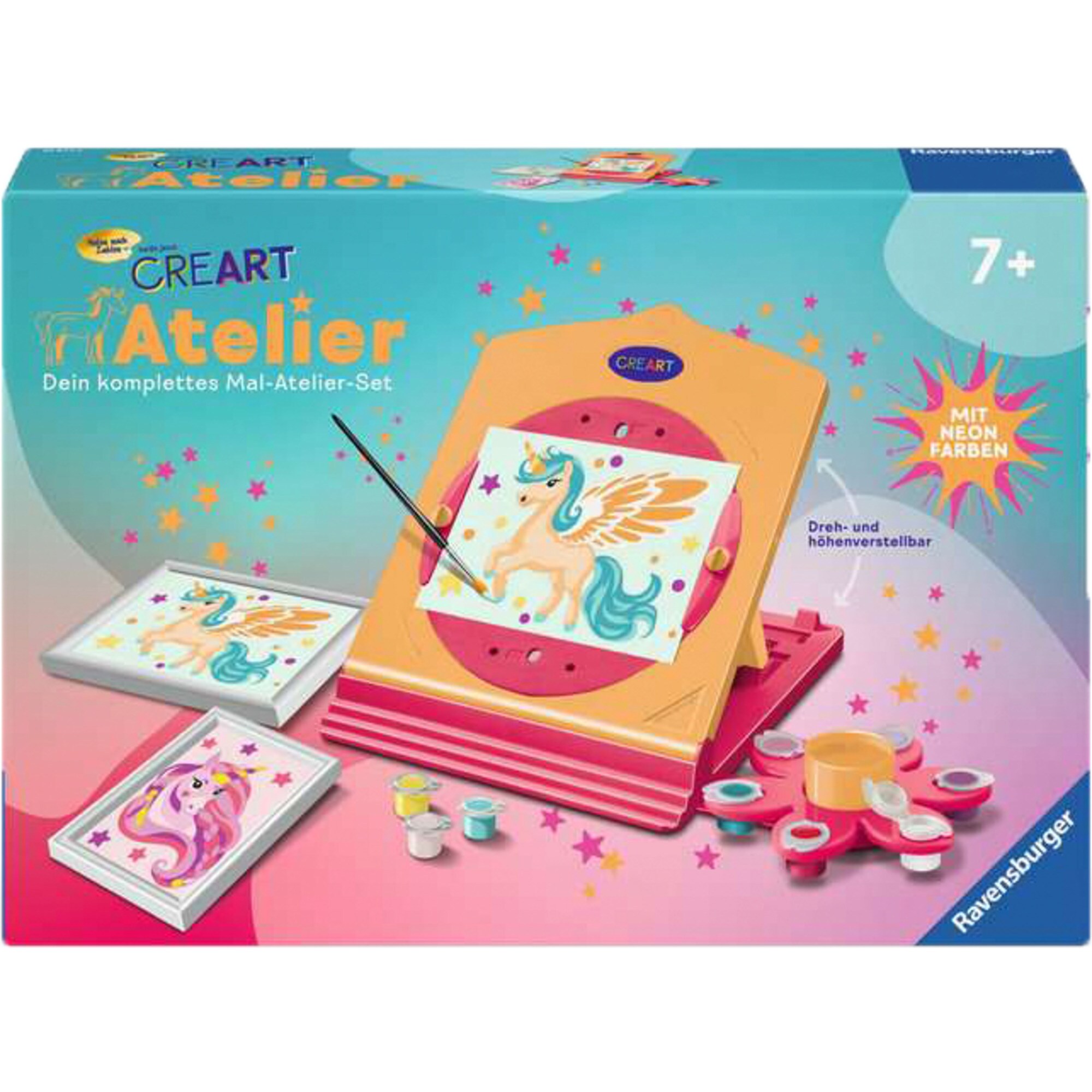 Ravensburger Malen CreArt - Neon Atelier Einhorn - Bild 1