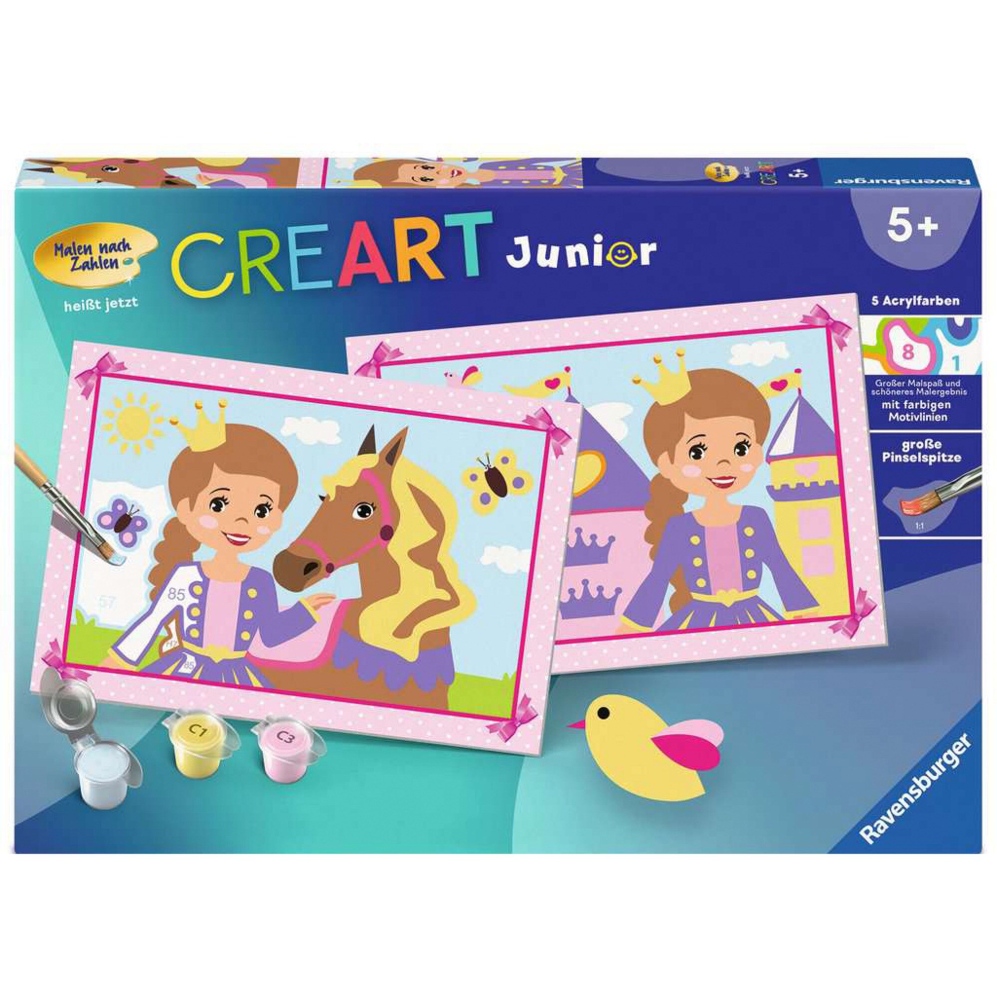 Ravensburger Malen CreArt Junior - Kleine Prinzessin - Bild 1