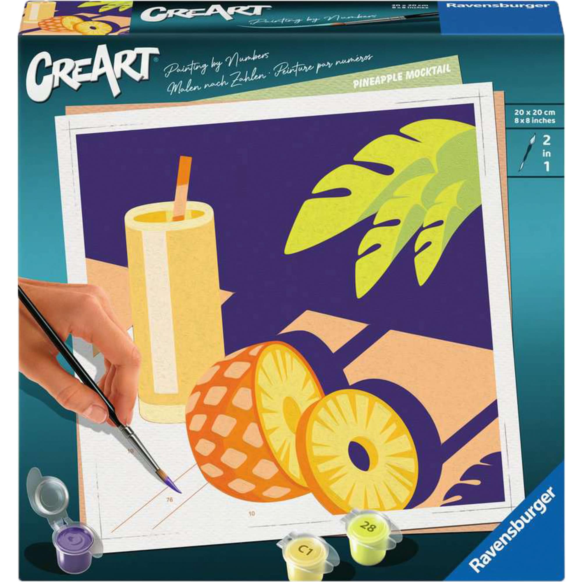 Ravensburger Malen CreArt - Mocktail Ananas - Bild 1