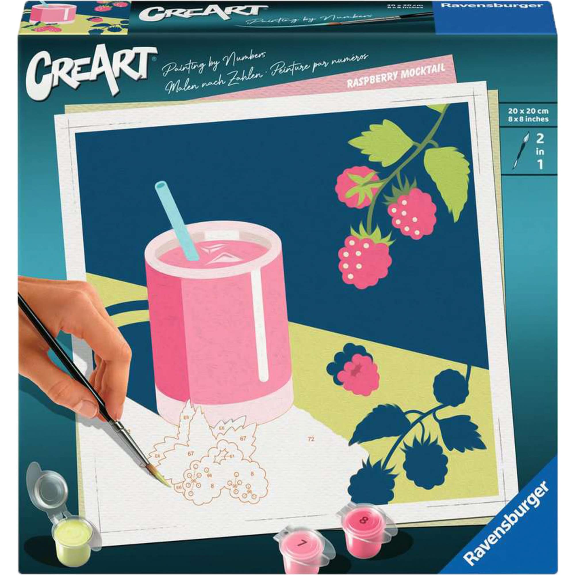 Ravensburger Malen CreArt - Mocktail Himbeere - Bild 1