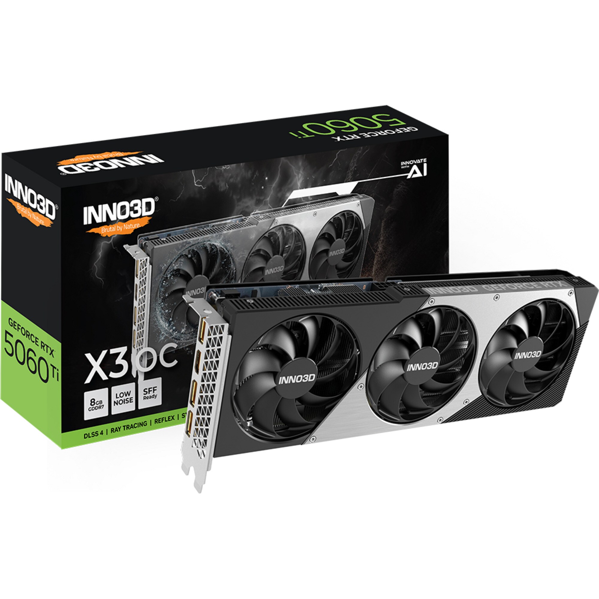 Inno3D Grafikkarte GeForce RTX 5060 Ti TWIN X3 OC 8GB - Bild 1