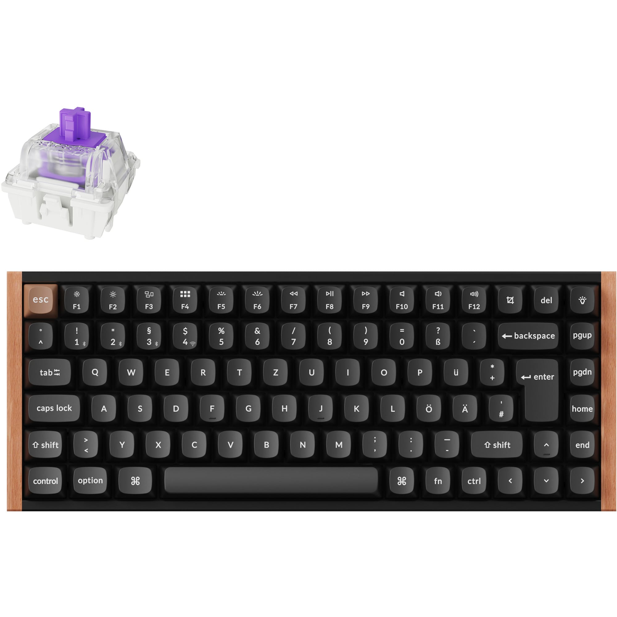 Keychron Gaming-Tastatur K2 HE - Bild 1