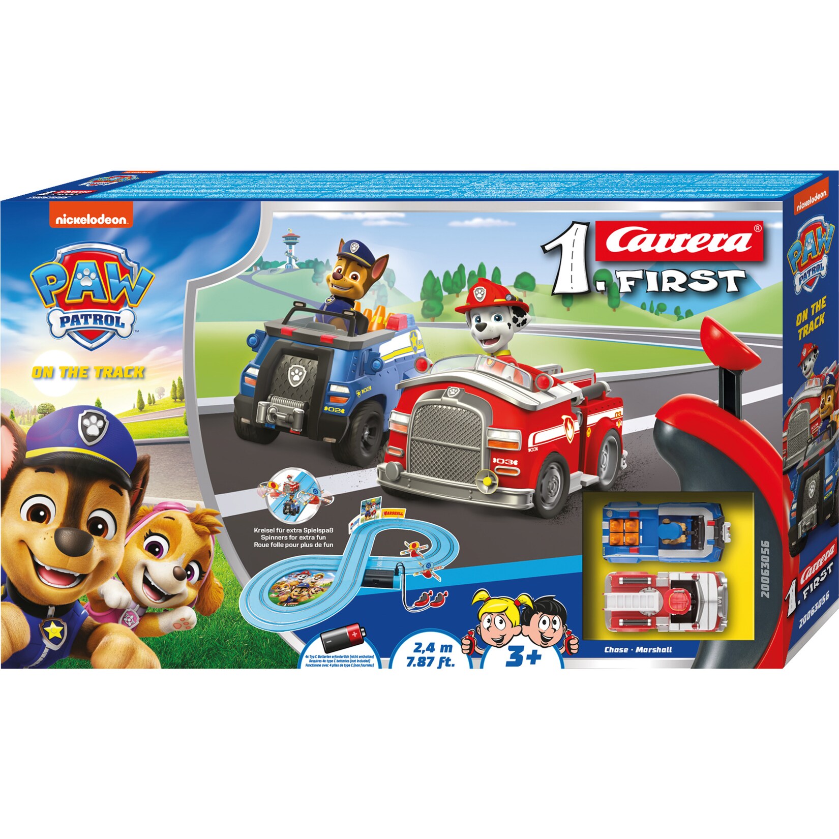 Carrera Rennbahn FIRST Paw Patrol – On the Track | 04007486630567