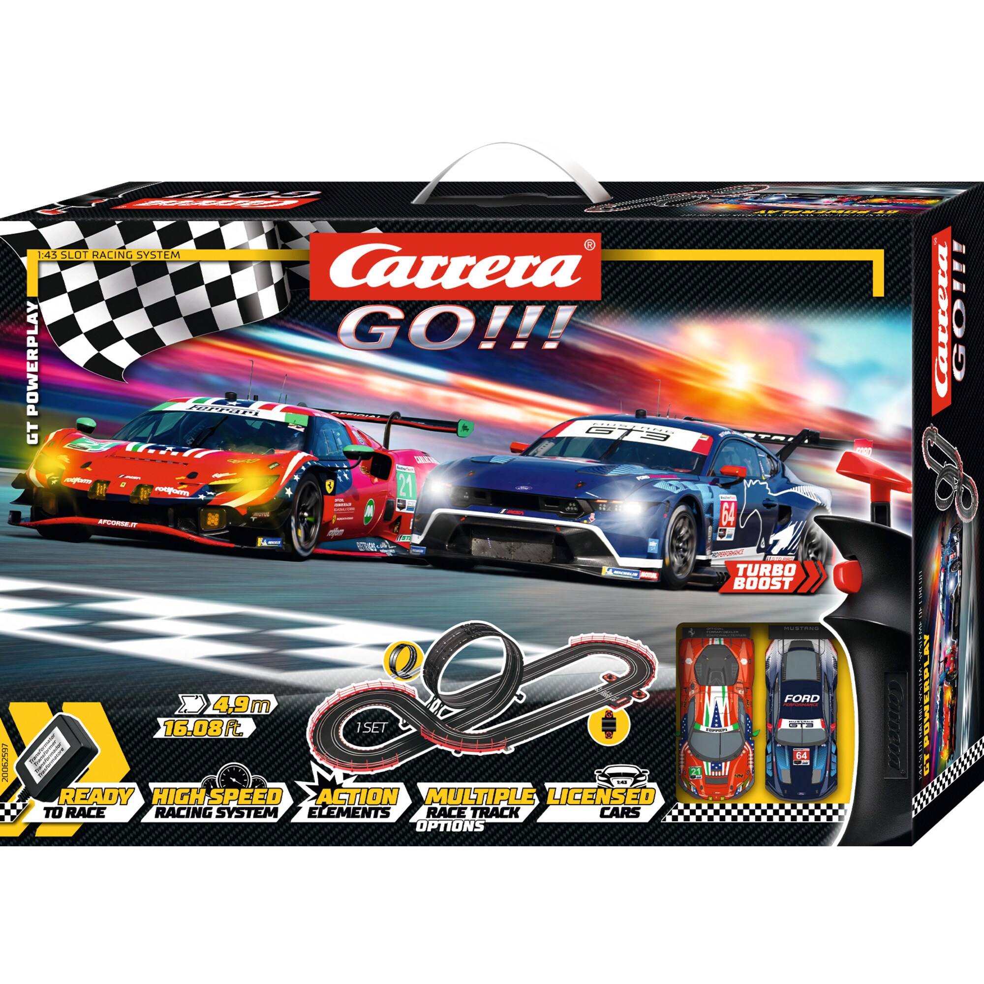 Carrera Rennbahn GO!!! GT Powerplay - Bild 1