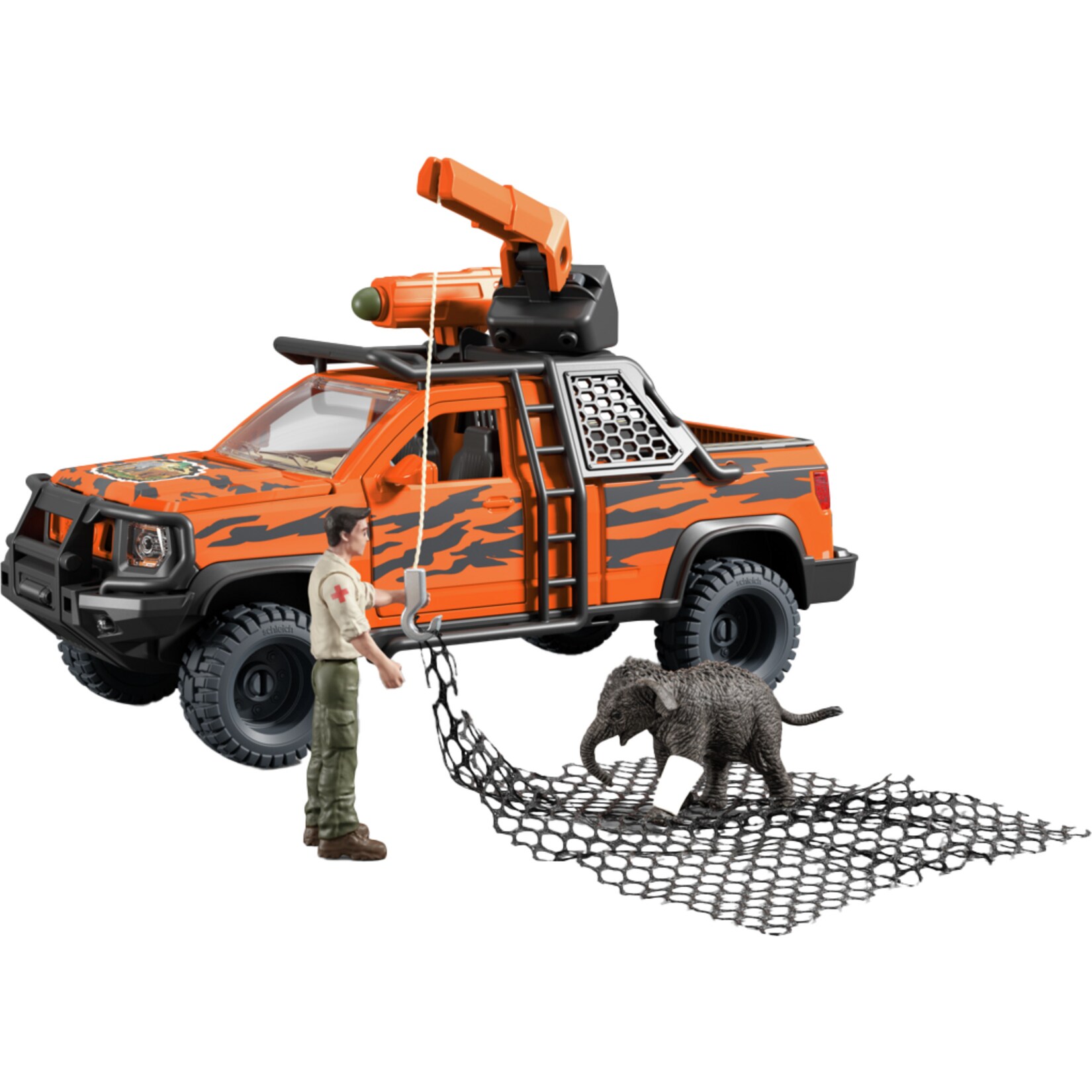 Schleich Spielfahrzeug Wild Life Abenteuerfahrzeug im Dschungel | 04059433992990