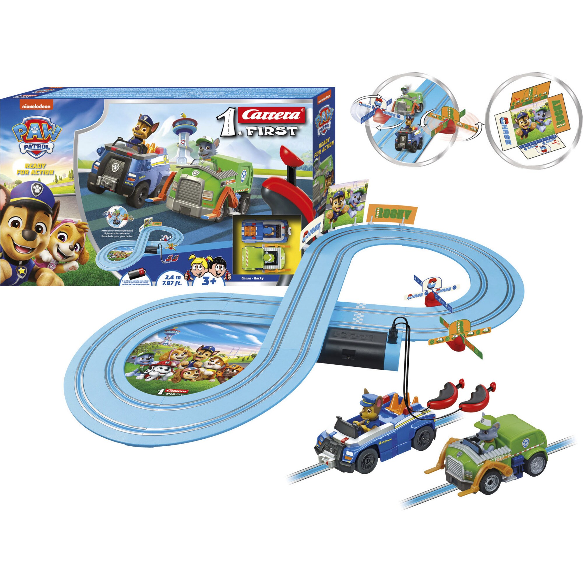 Carrera Rennbahn FIRST Paw Patrol - Ready for Action - Bild 1