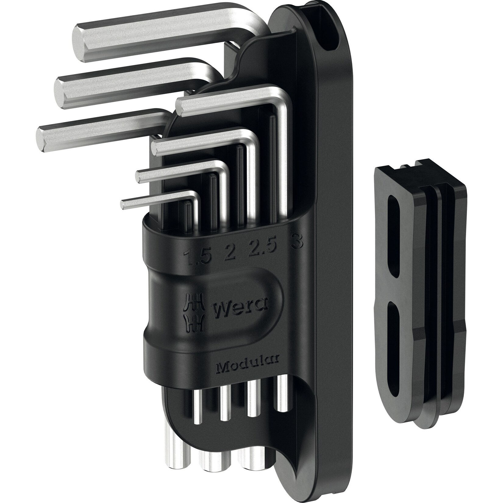 Wera Schraubendreher Tool-Check Modular Winkelschlüssel Hex-Plus 1 | 04013288234254