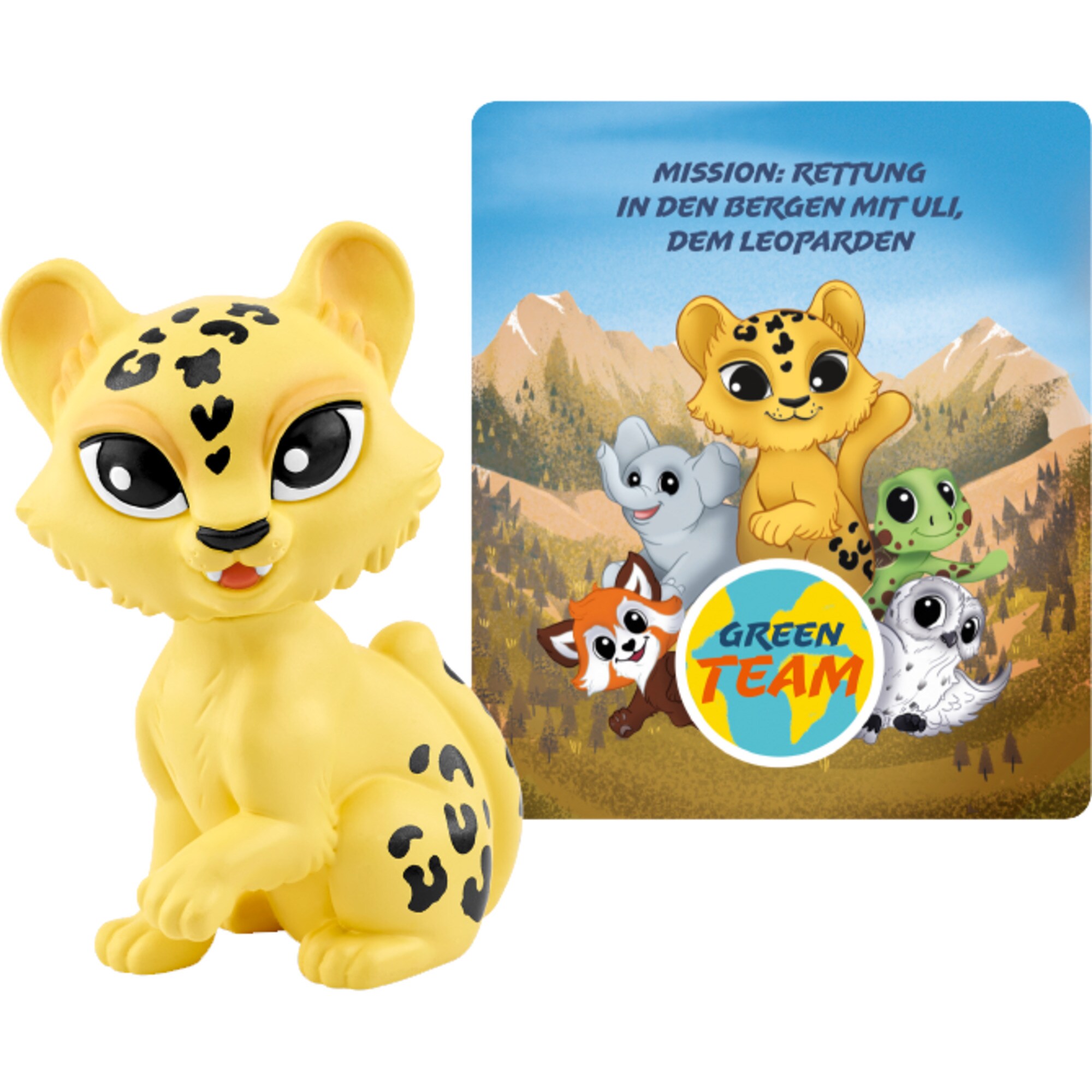 Tonies Spielfigur Green Team - Mission: Rettung in den Bergen mit Uli, dem Leoparden - Bild 1