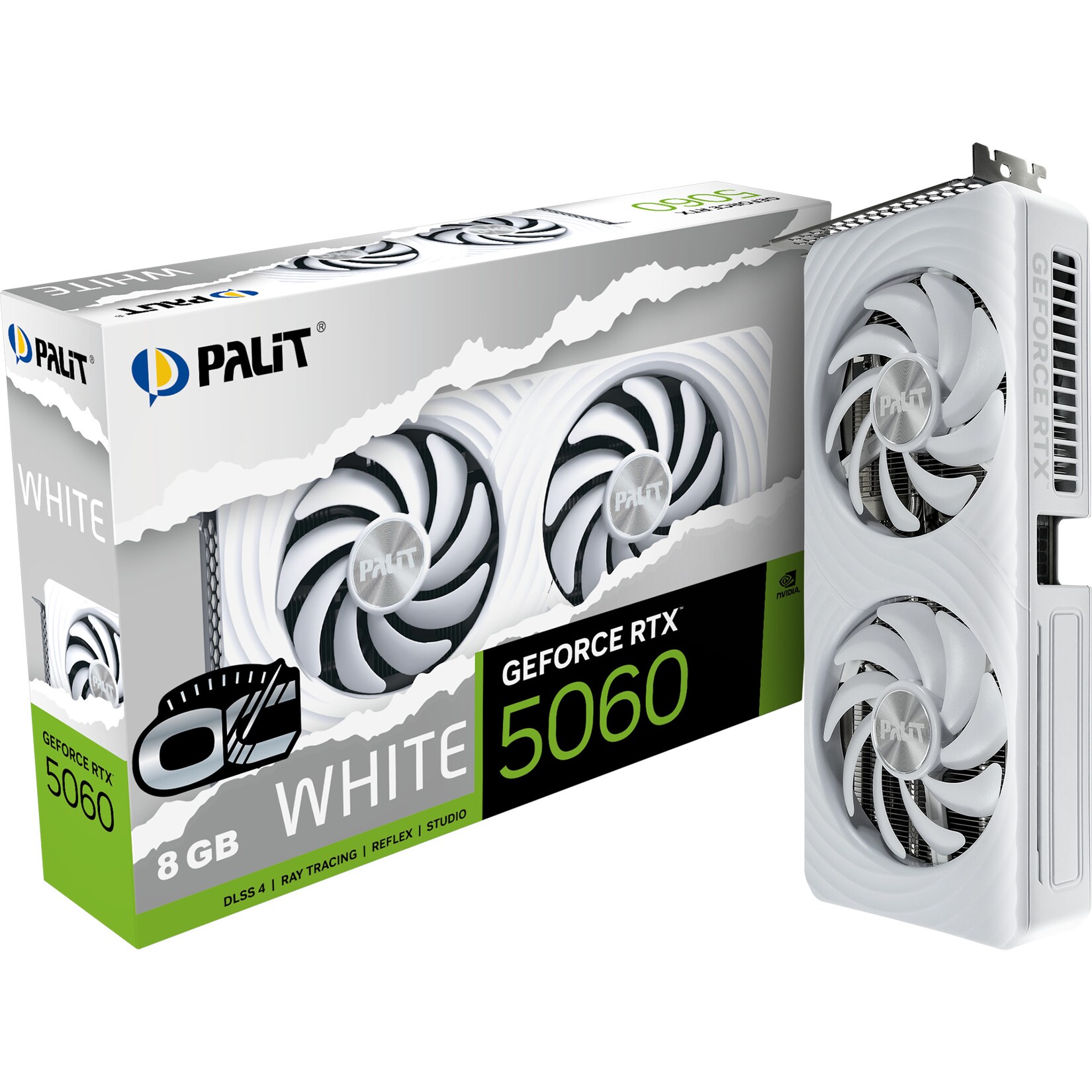 Palit Grafikkarte GeForce RTX 5060 OC WHITE 8GB | 04710562245677