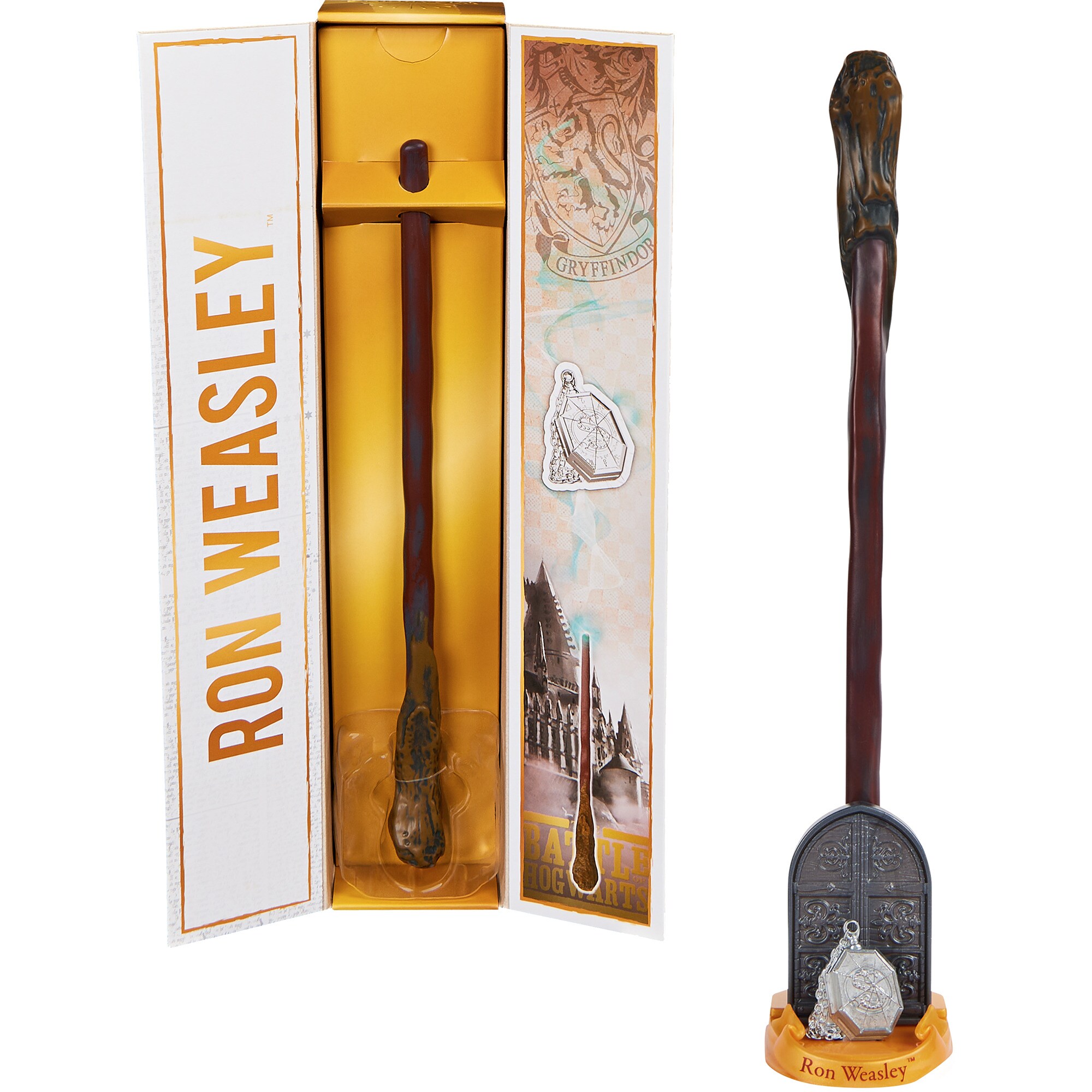 Spinmaster Rollenspiel Wizarding World Harry Potter - Authentischer Ron Weasley Zauberstab - Bild 1