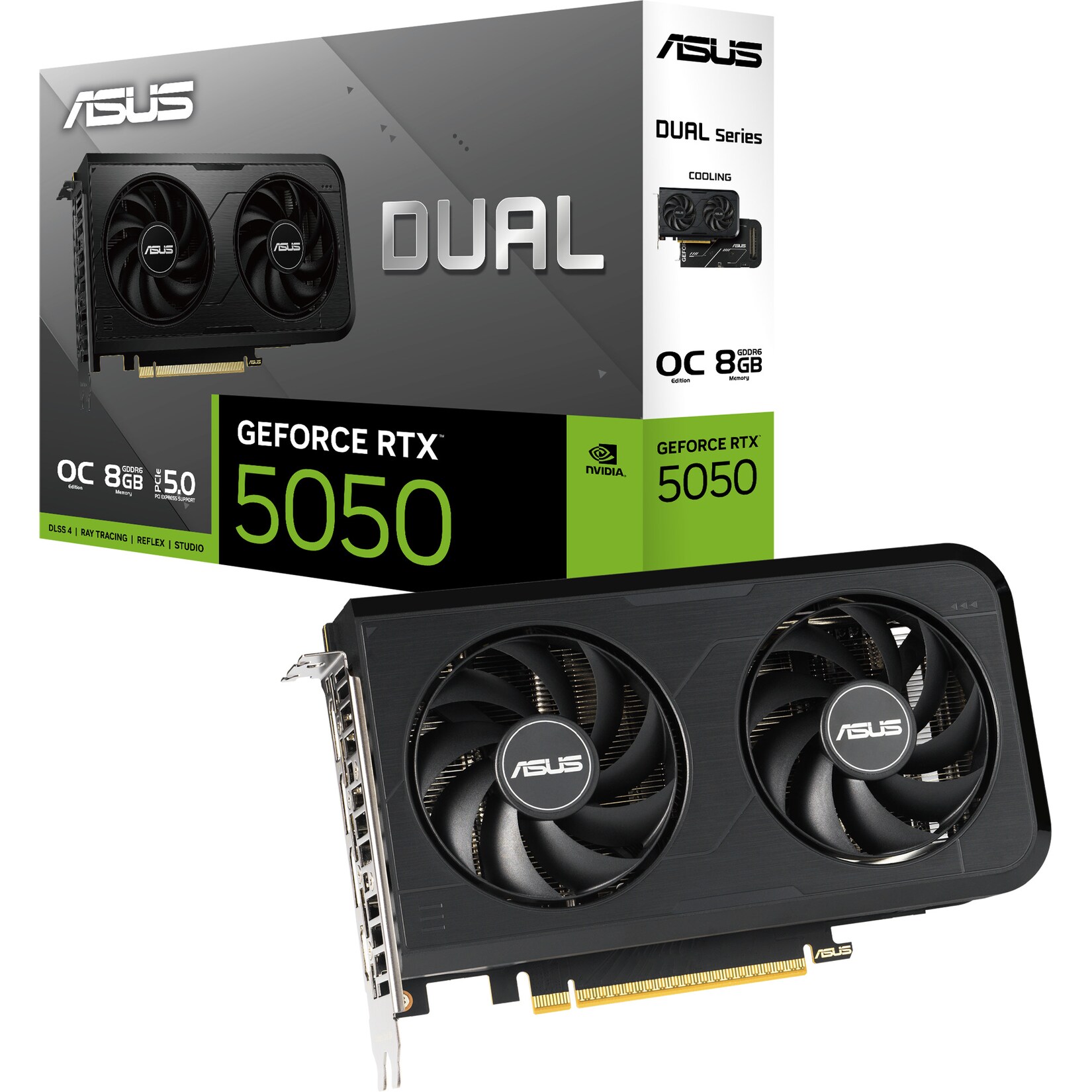 ASUS Grafikkarte GeForce RTX 5050 DUAL OC 8GB | 04711636178518