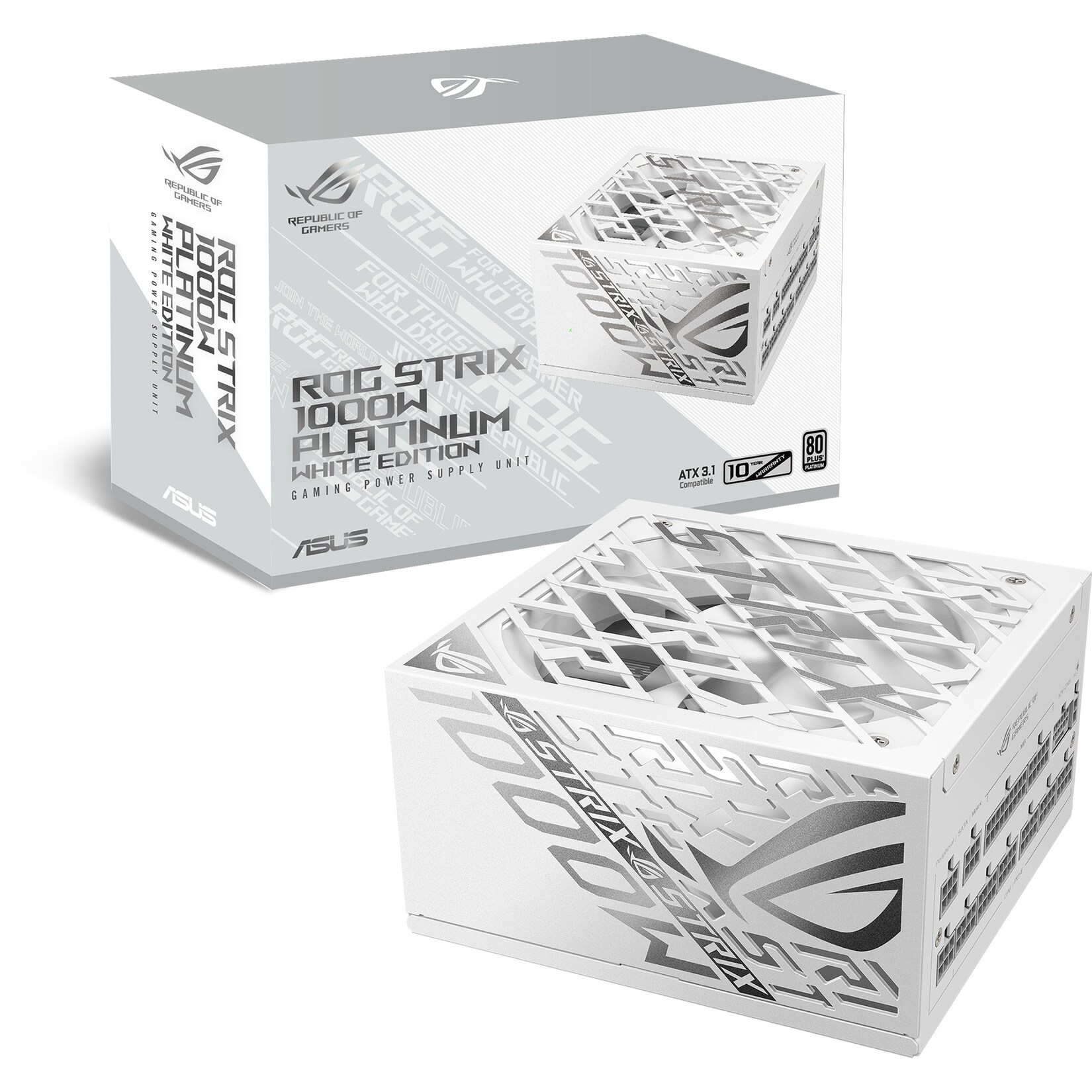 ASUS PC-Netzteil ROG-STRIX-1000P-GAMING-WHITE | 04711387835517