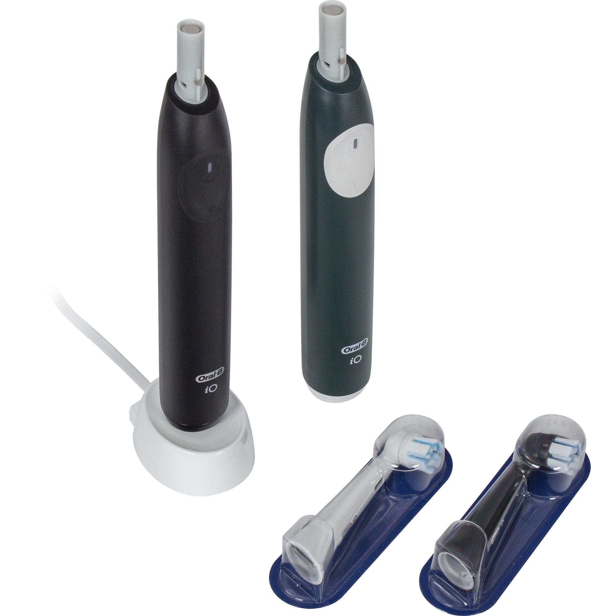 Oral-B Elektrische Zahnb&uuml;rste Oral-B iO Series 2 Night Black/Forest Green mit 2. Handst&uuml;ck - Bild 1