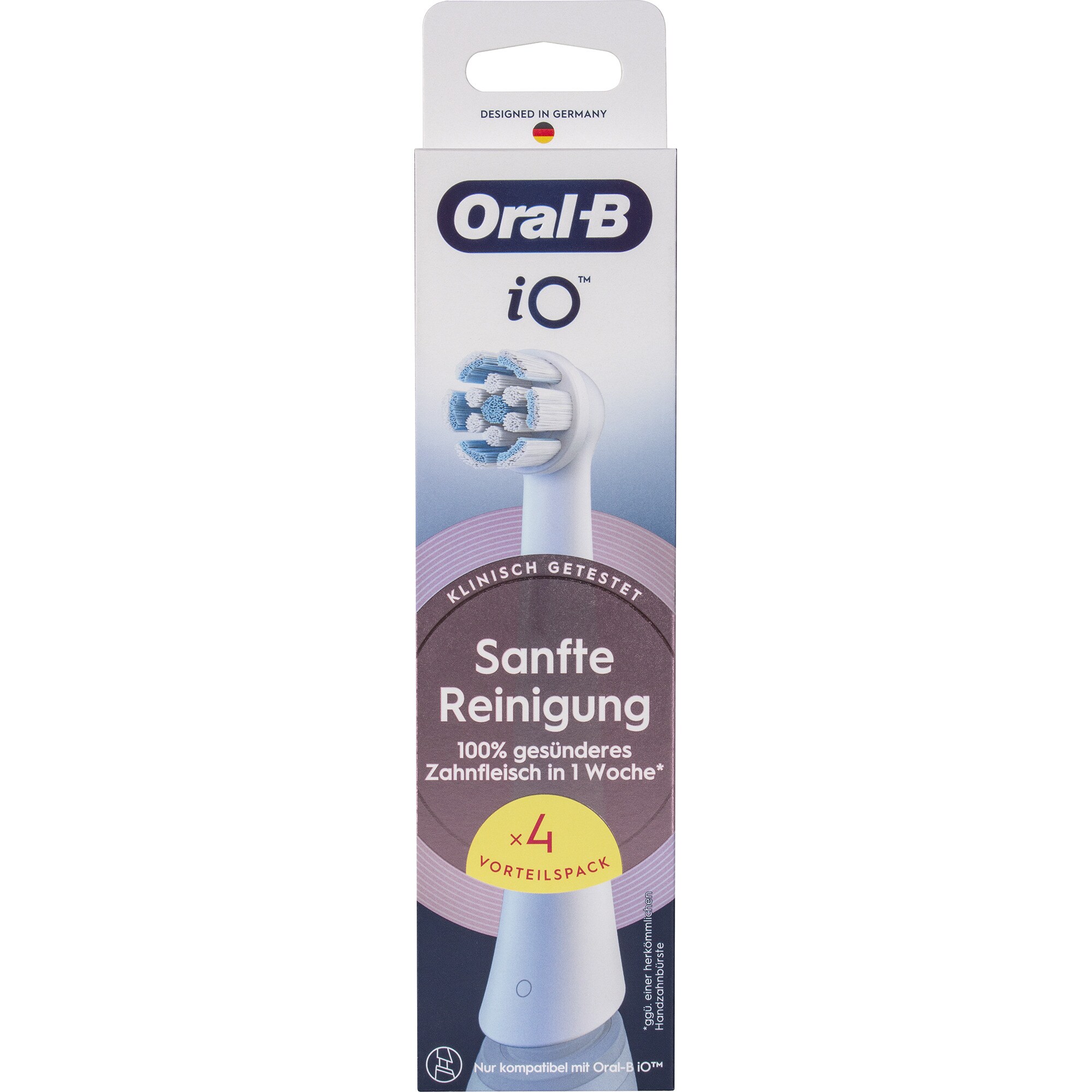 Oral-B Aufsteckb&uuml;rste Oral-B iO Sanfte Reinigung 4er - Bild 1