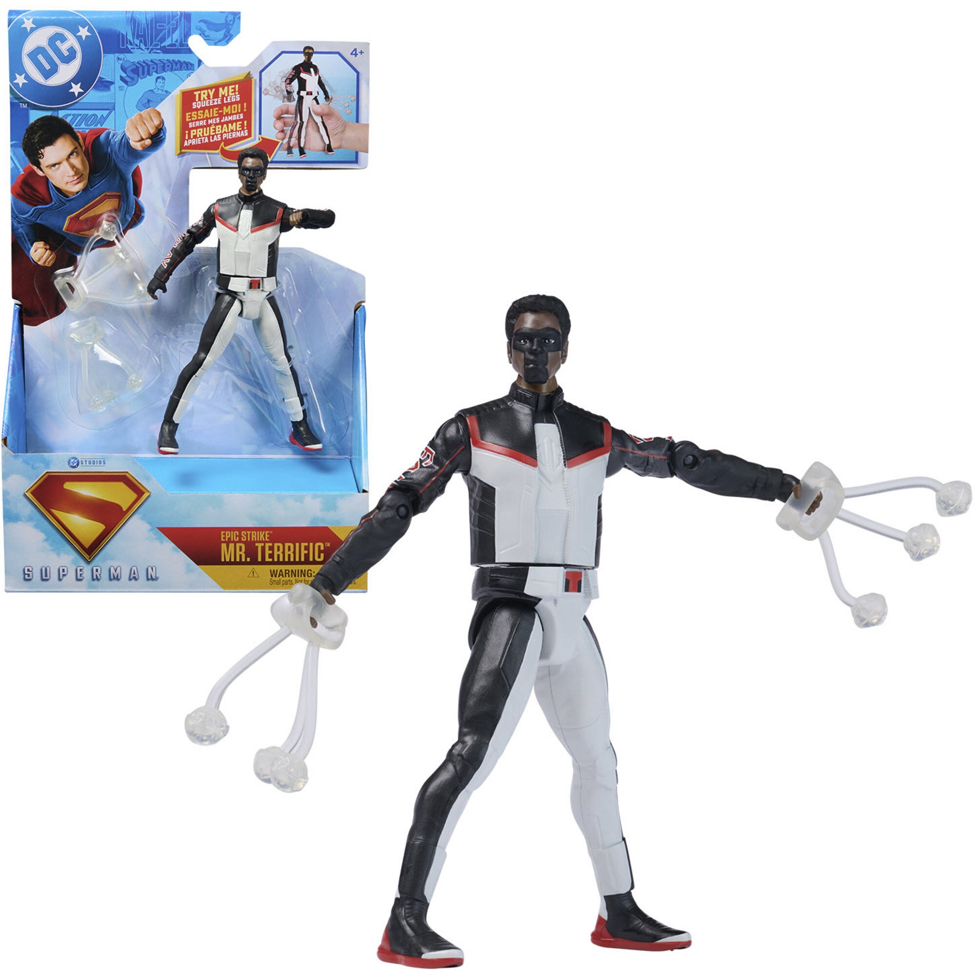 DC Universe Spielfigur Superman - 15 cm Mr.Terrific Deluxe Action-Figur - Bild 1