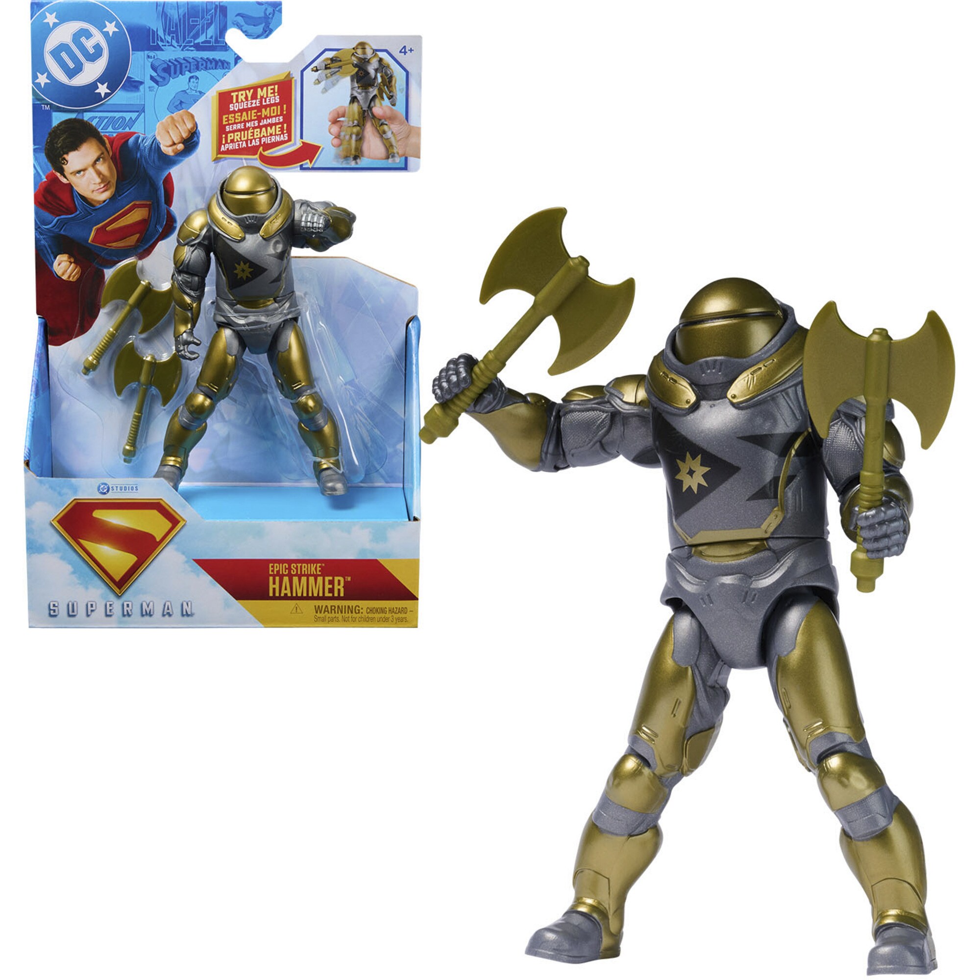 DC Universe Spielfigur Superman - 15 cm The Hammer Deluxe Action-Figur - Bild 1