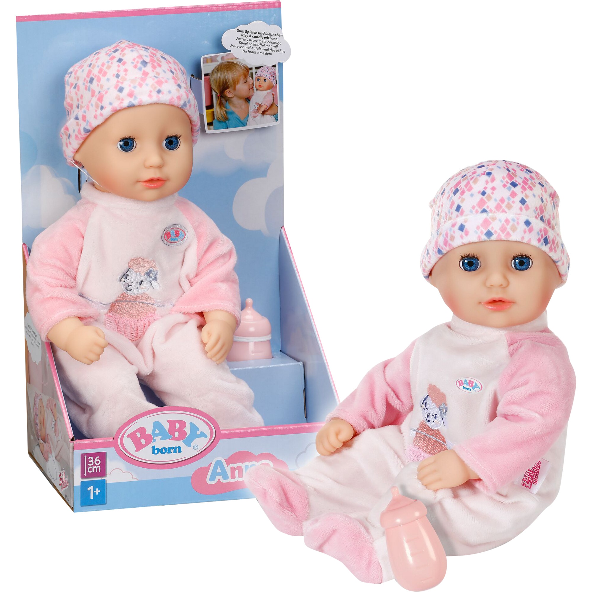 ZAPF Creation Puppe BABY born&reg; Anna Ros&eacute; 36cm - Bild 1