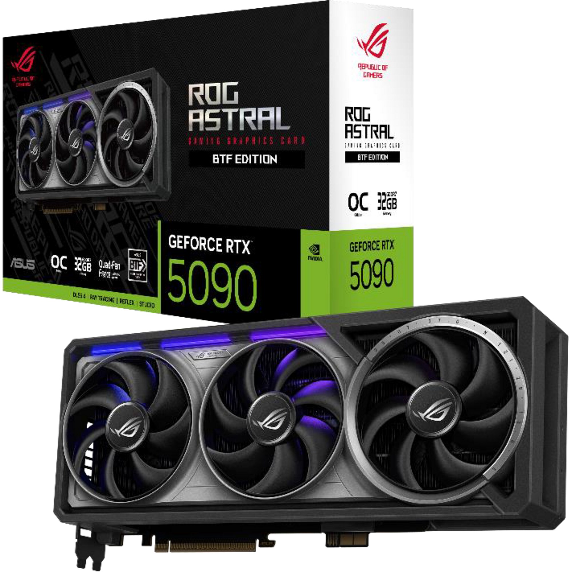 ASUS Grafikkarte GeForce RTX 5090 ROG ASTRAL GAMING OC BTF - Bild 1