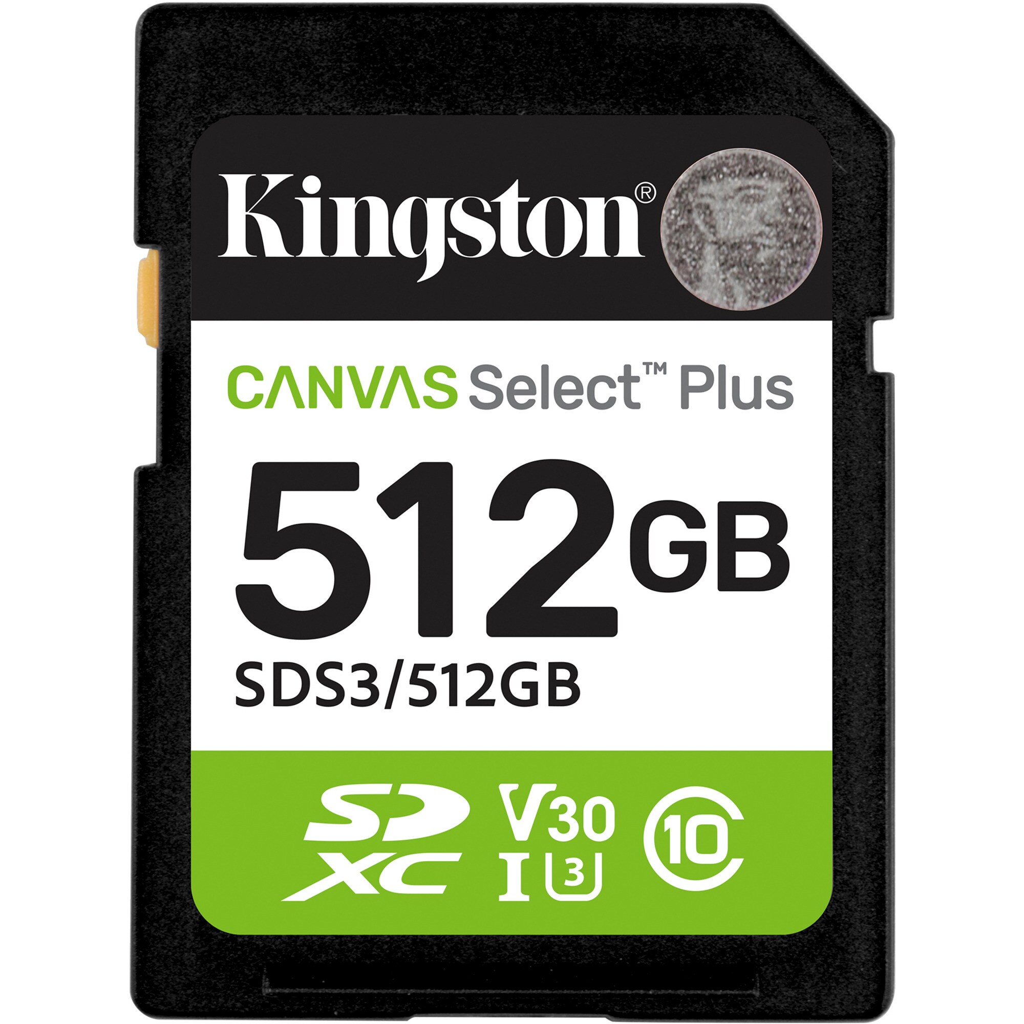 Kingston Speicherkarte Canvas Select Plus 512 GB SDXC - Bild 1