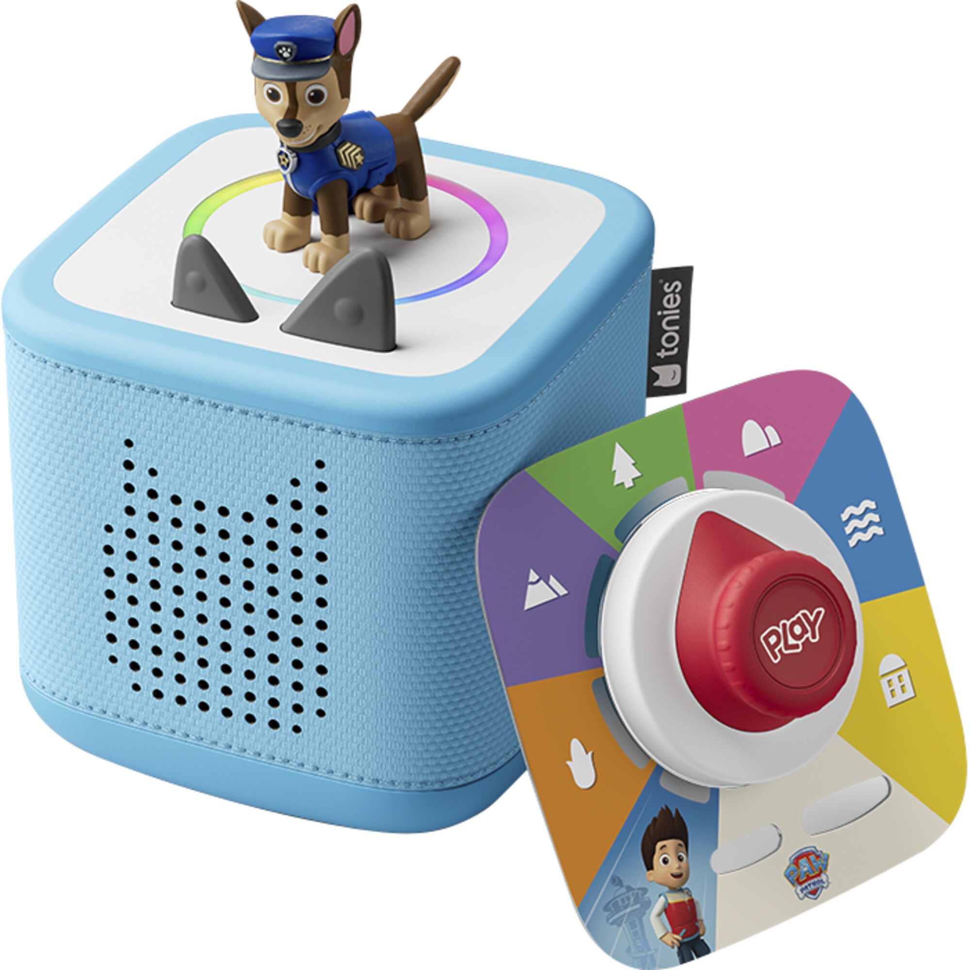Tonies Lautsprecher Toniebox 2 Himmelblau Play Set Paw Patrol Chase - Bild 1