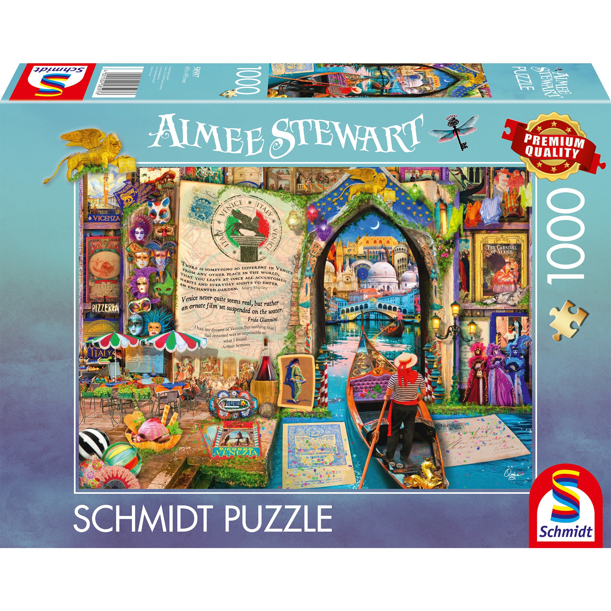 Schmidt Spiele Puzzle Aimee Stewart: Erinnerungen an Venedig - Bild 1