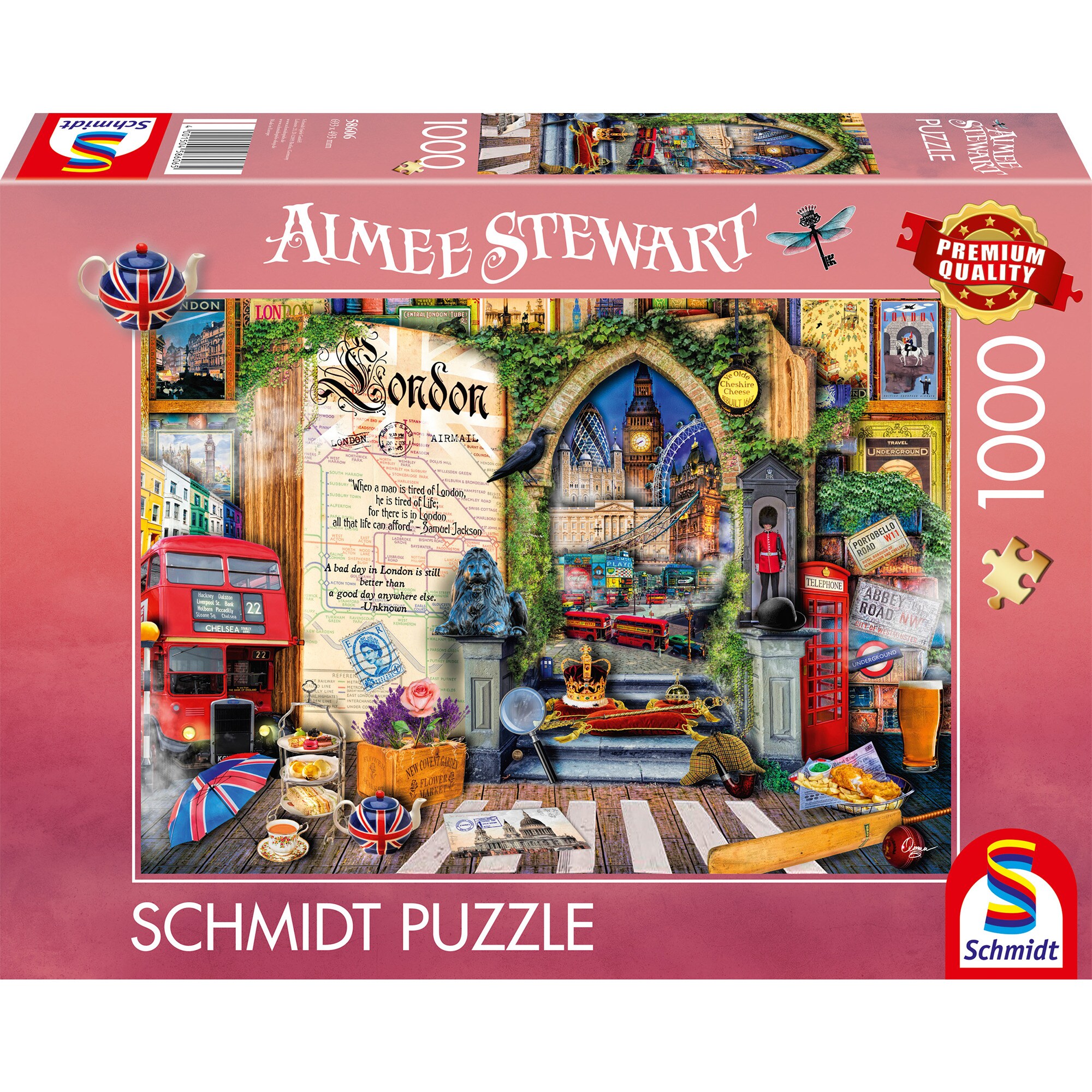Schmidt Spiele Puzzle Aimee Stewart: Erinnerungen an London - Bild 1