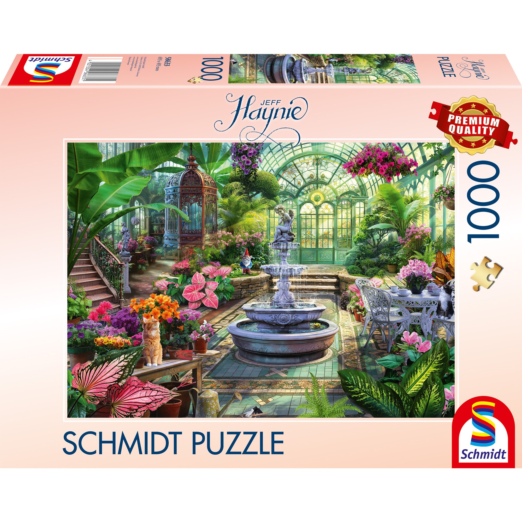Schmidt Spiele Puzzle Jeff Haynie: Viktorianisches Gew&auml;chshaus - Bild 1