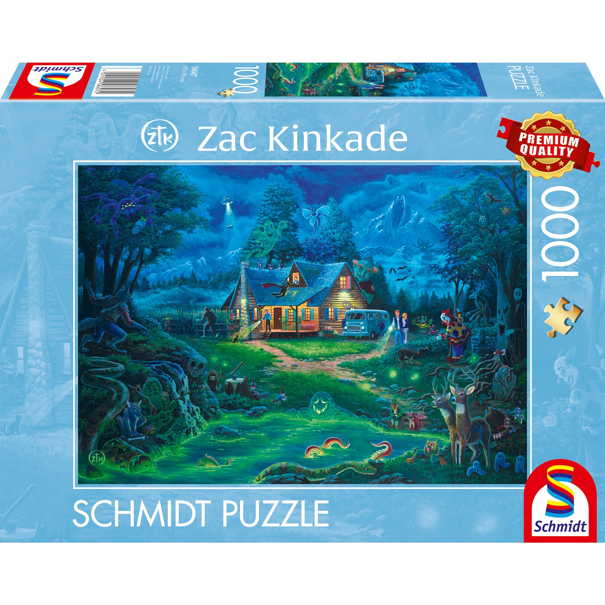 Schmidt Spiele Puzzle Zac Kinkade: Das Spukhaus - Bild 1