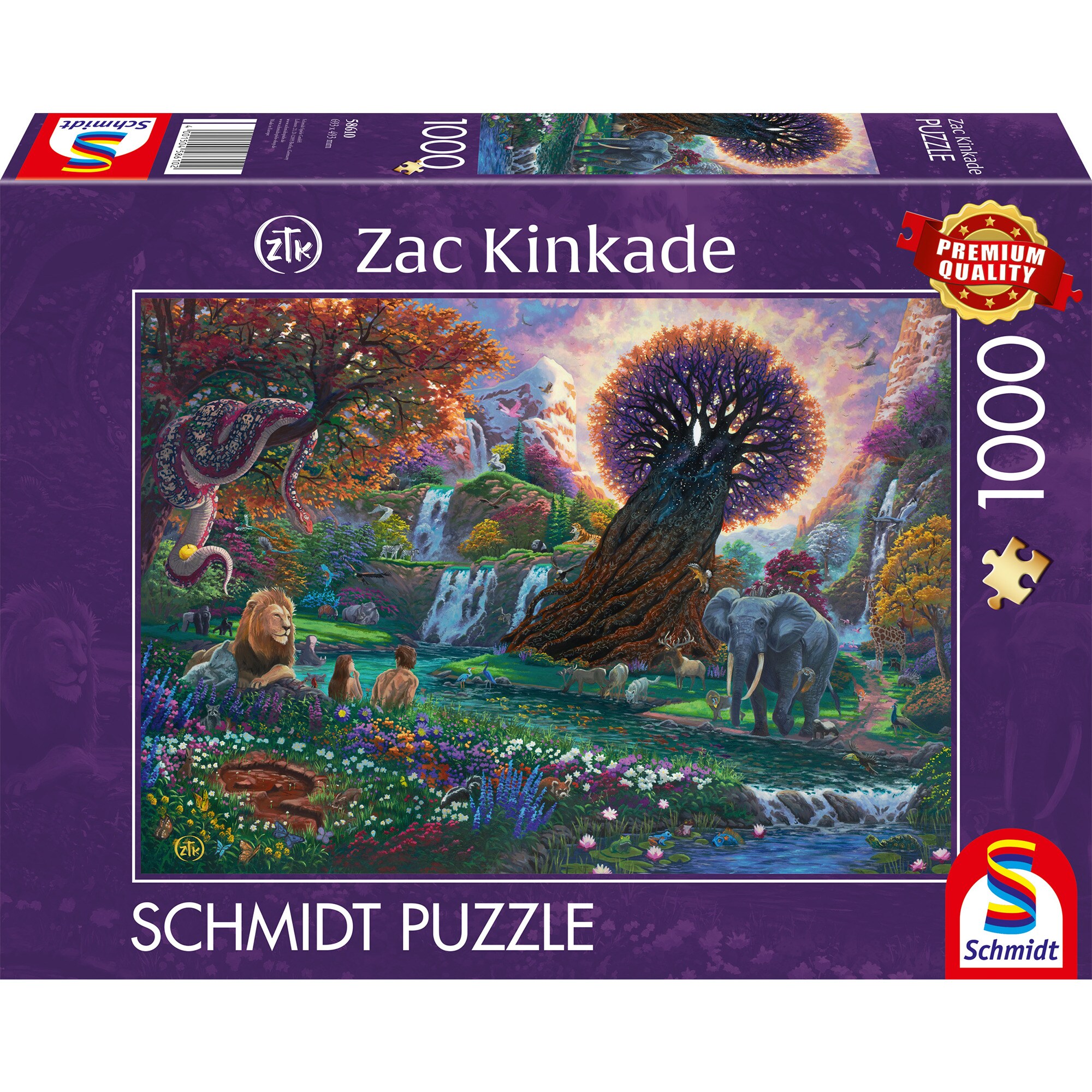 Schmidt Spiele Puzzle Zac Kinkade: Der Garten Eden - Bild 1