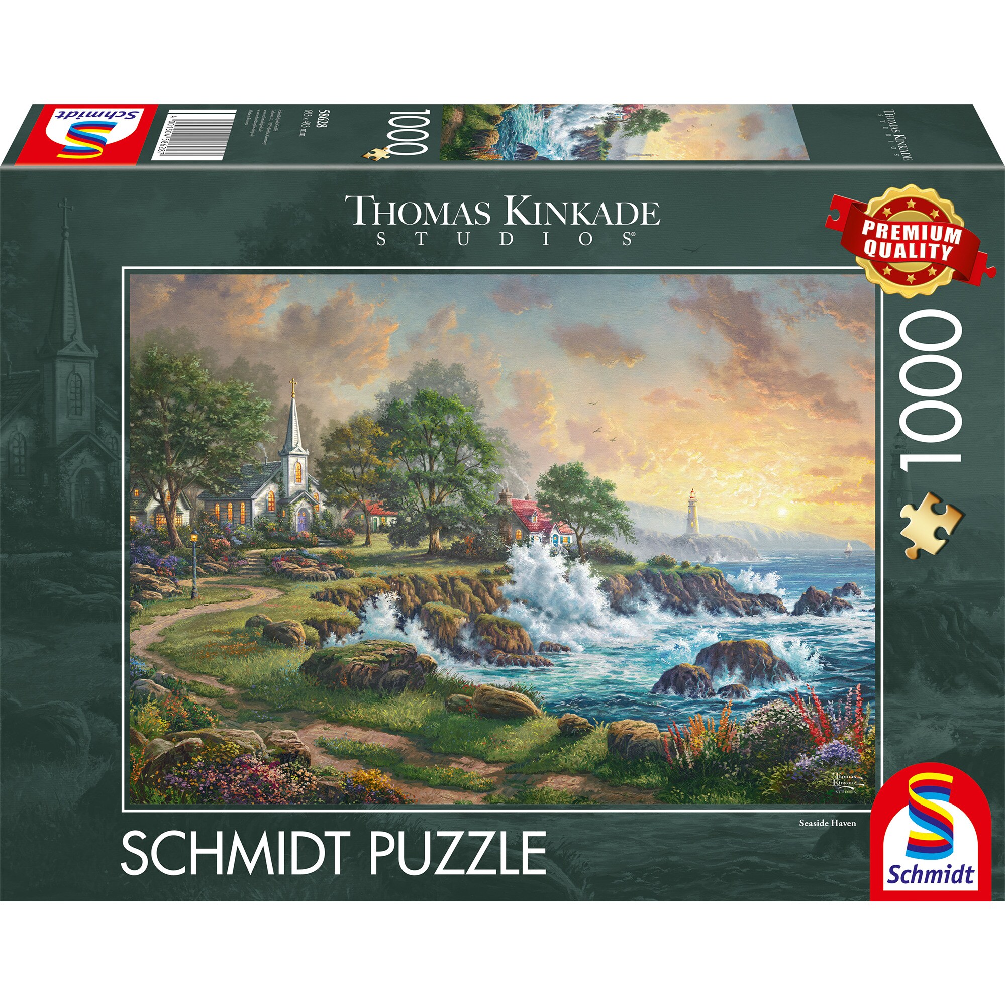 Schmidt Spiele Puzzle Thomas Kinkade Studios: Kleinod am Meer - Bild 1