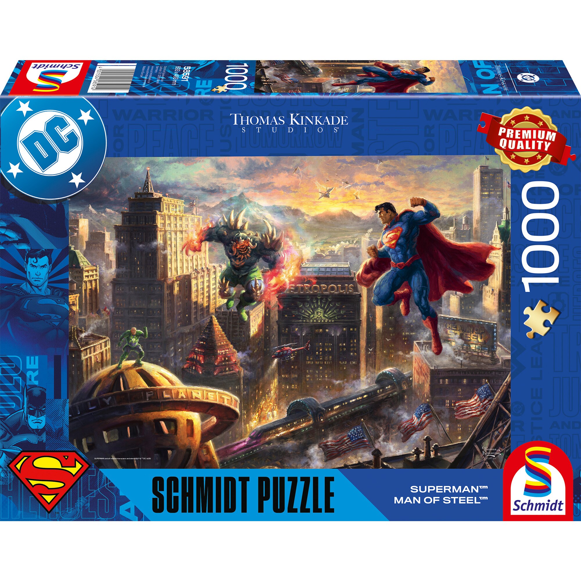 Schmidt Spiele Puzzle Thomas Kinkade Studios: DC Superman - Man of Steel - Bild 1