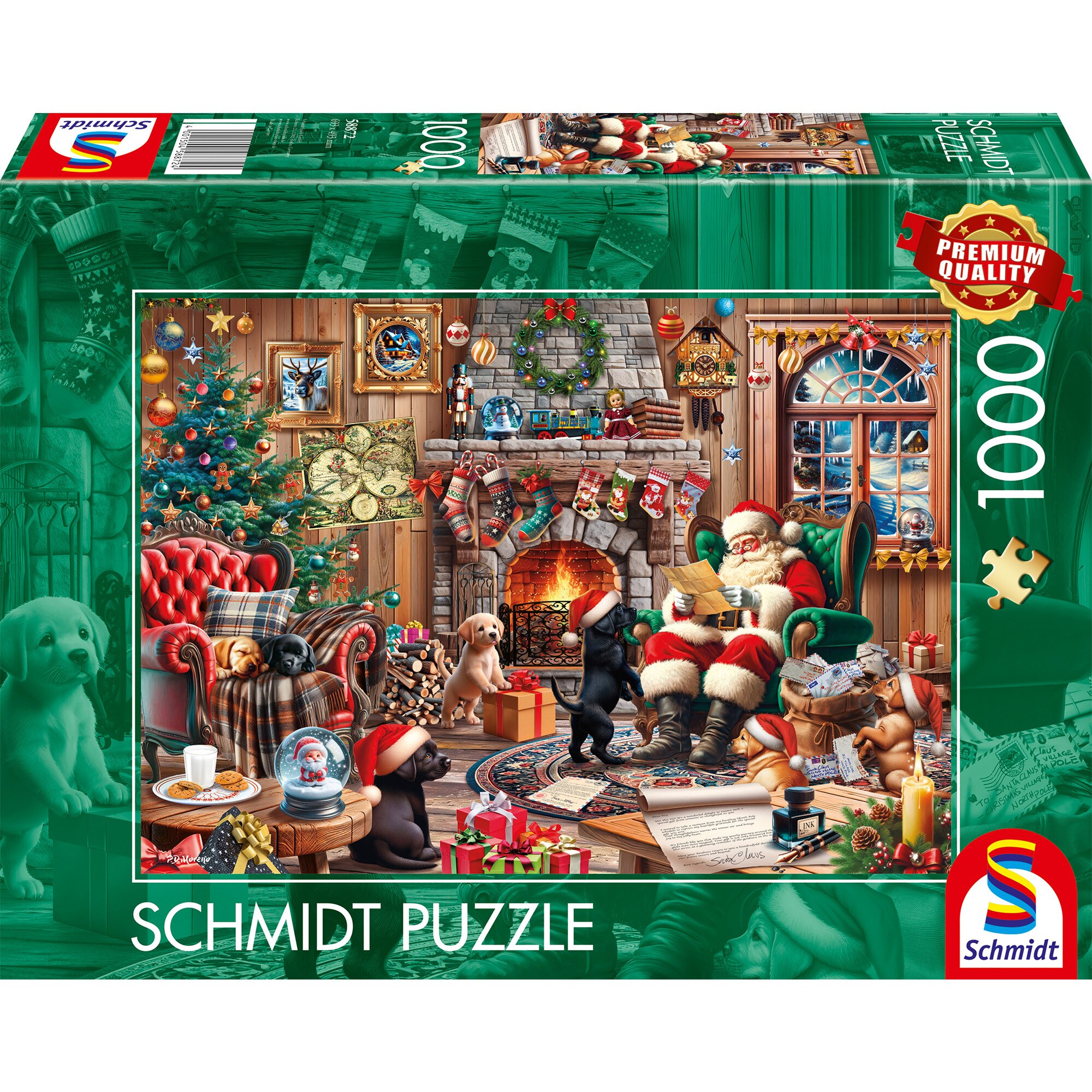 Schmidt Spiele Puzzle Gem&uuml;tliche Weihnachten - Bild 1