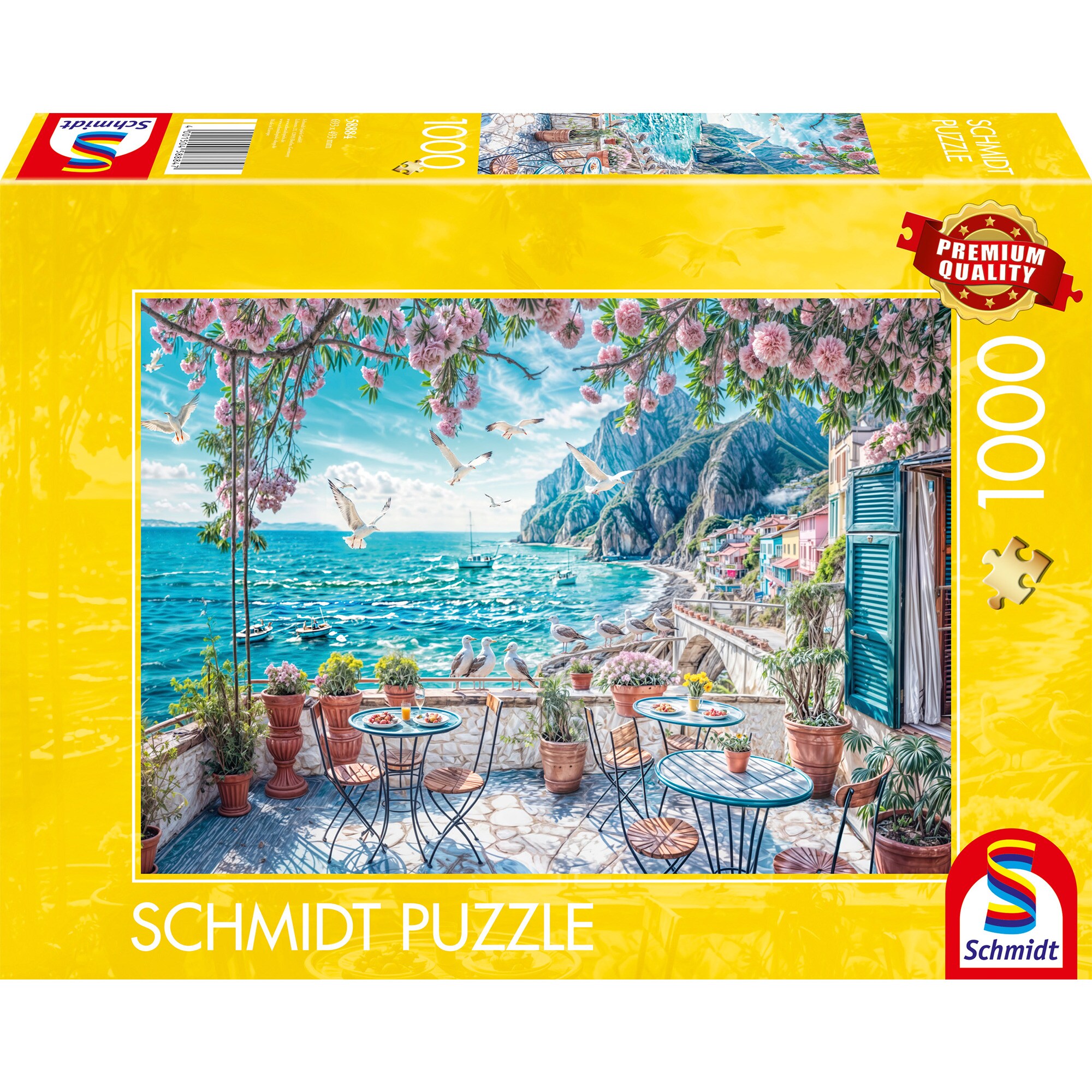 Schmidt Spiele Puzzle Terrasse am Meer - Bild 1
