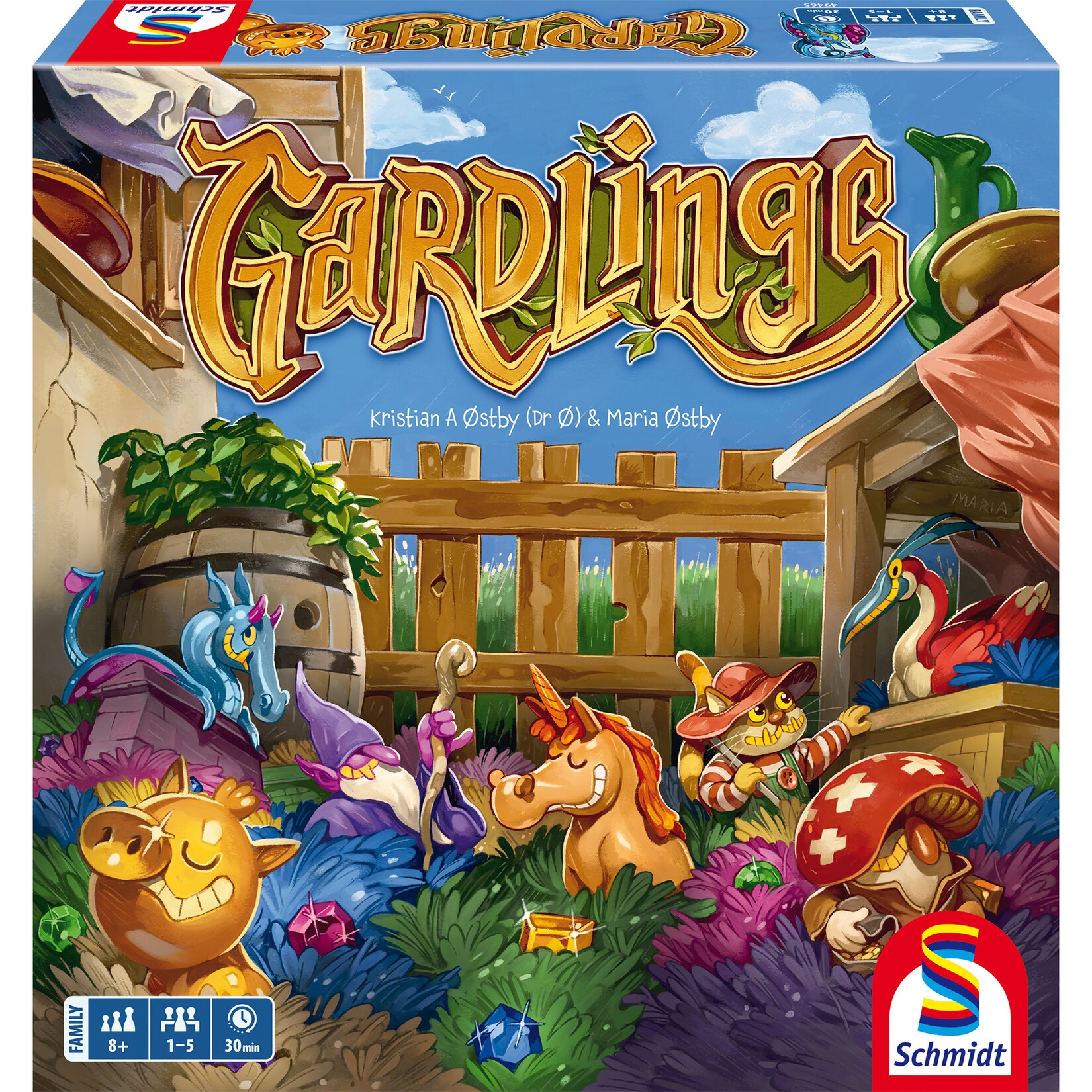 Schmidt Spiele Brettspiel Gardlings | 04001504494650