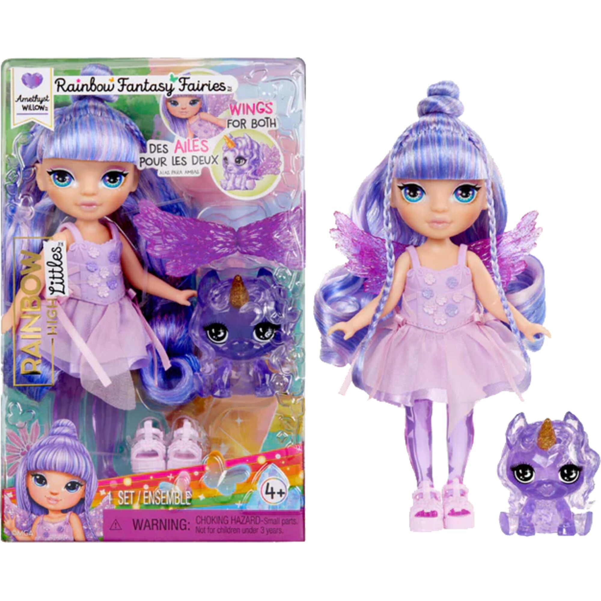MGA Entertainment Puppe Rainbow High Littles Fantasy Fairies - Amethyst - Bild 1