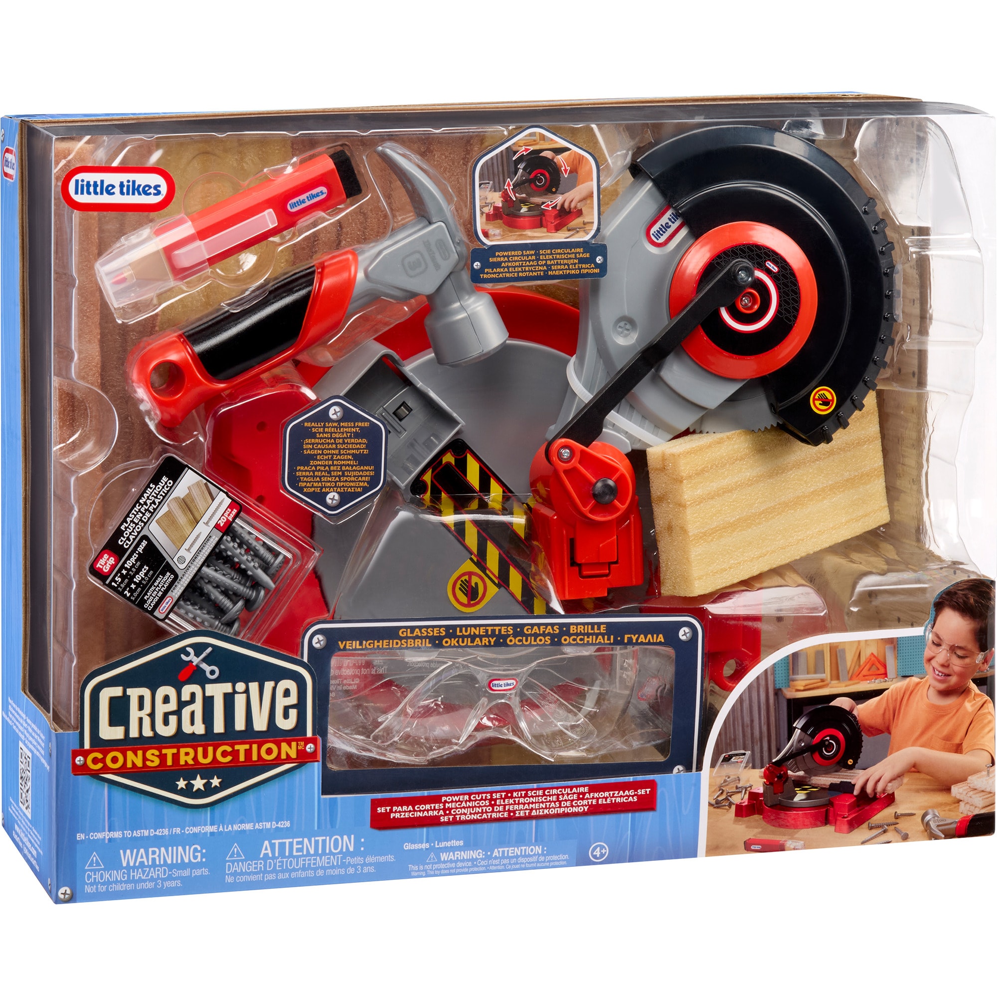 MGA Entertainment Kinderwerkzeug Little Tikes Creative Construction - Kapps&auml;ge - Bild 1