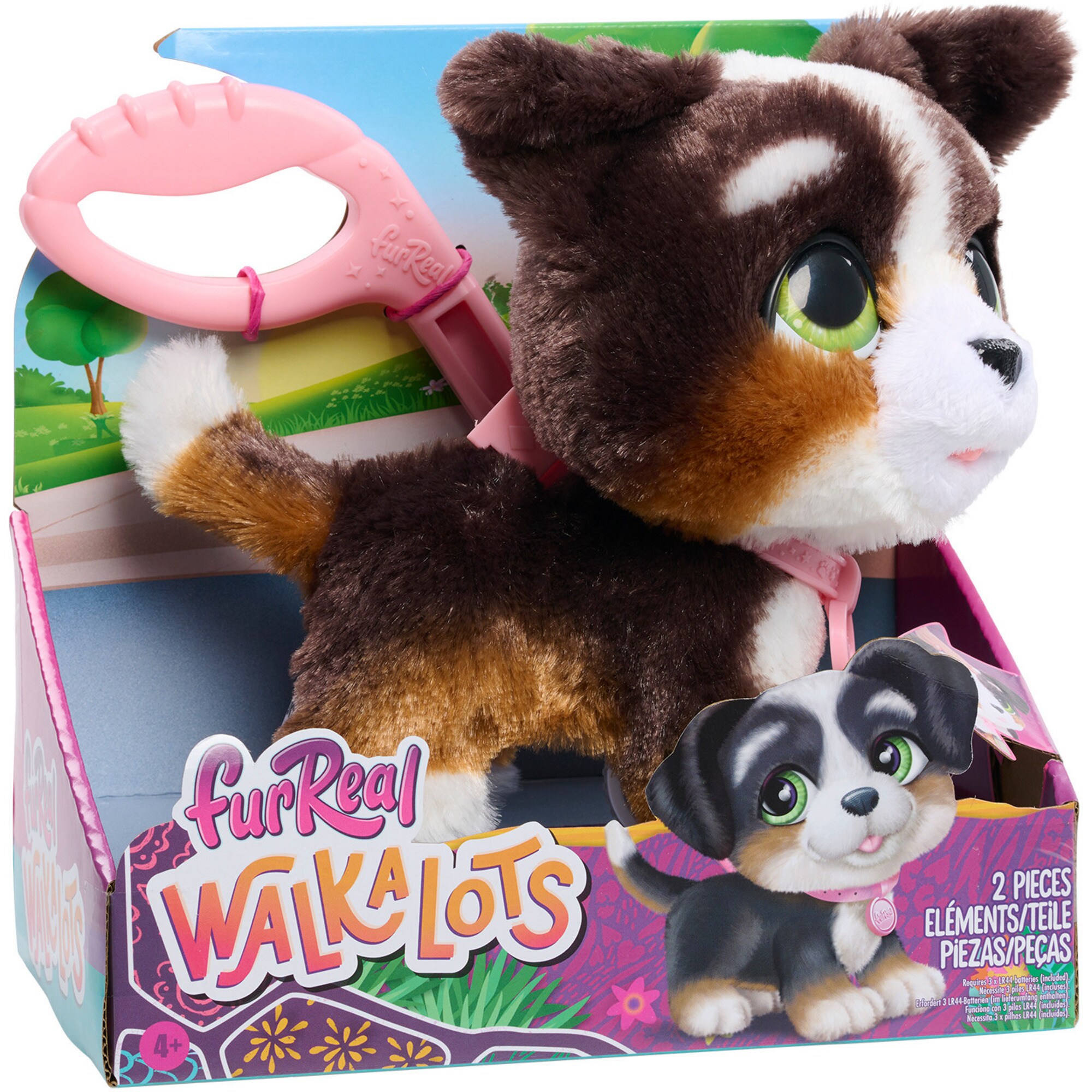 Just Play Kuscheltier furReal Walks-A-Lot Bernadoodle - Bild 1