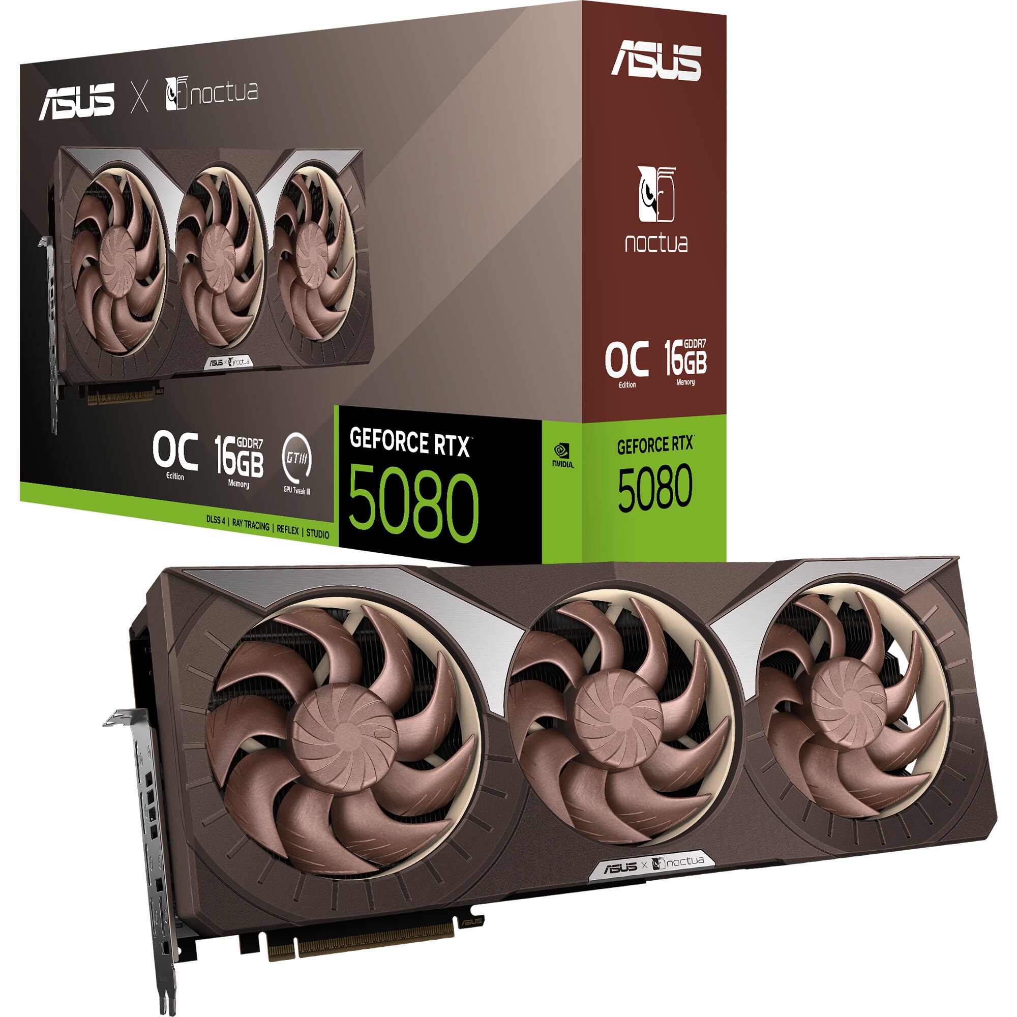 ASUS Grafikkarte GeForce RTX 5080 Noctua OC Edition - Bild 1