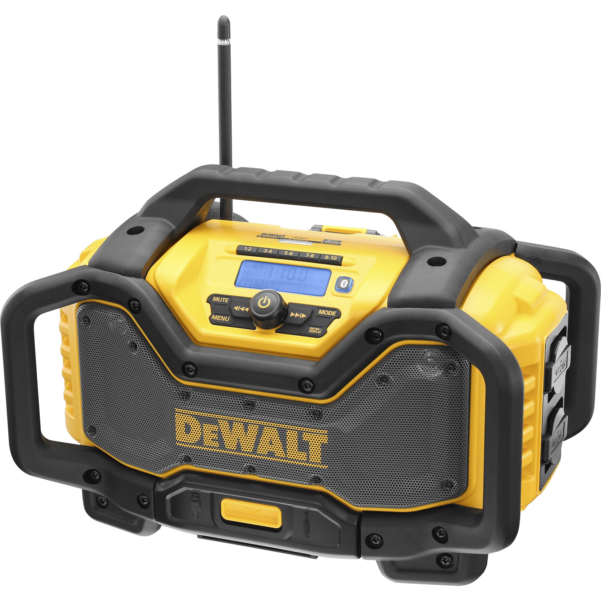 DeWalt Baustellenradio Akku- und Netz-Radio DCR027-QW - Bild 1