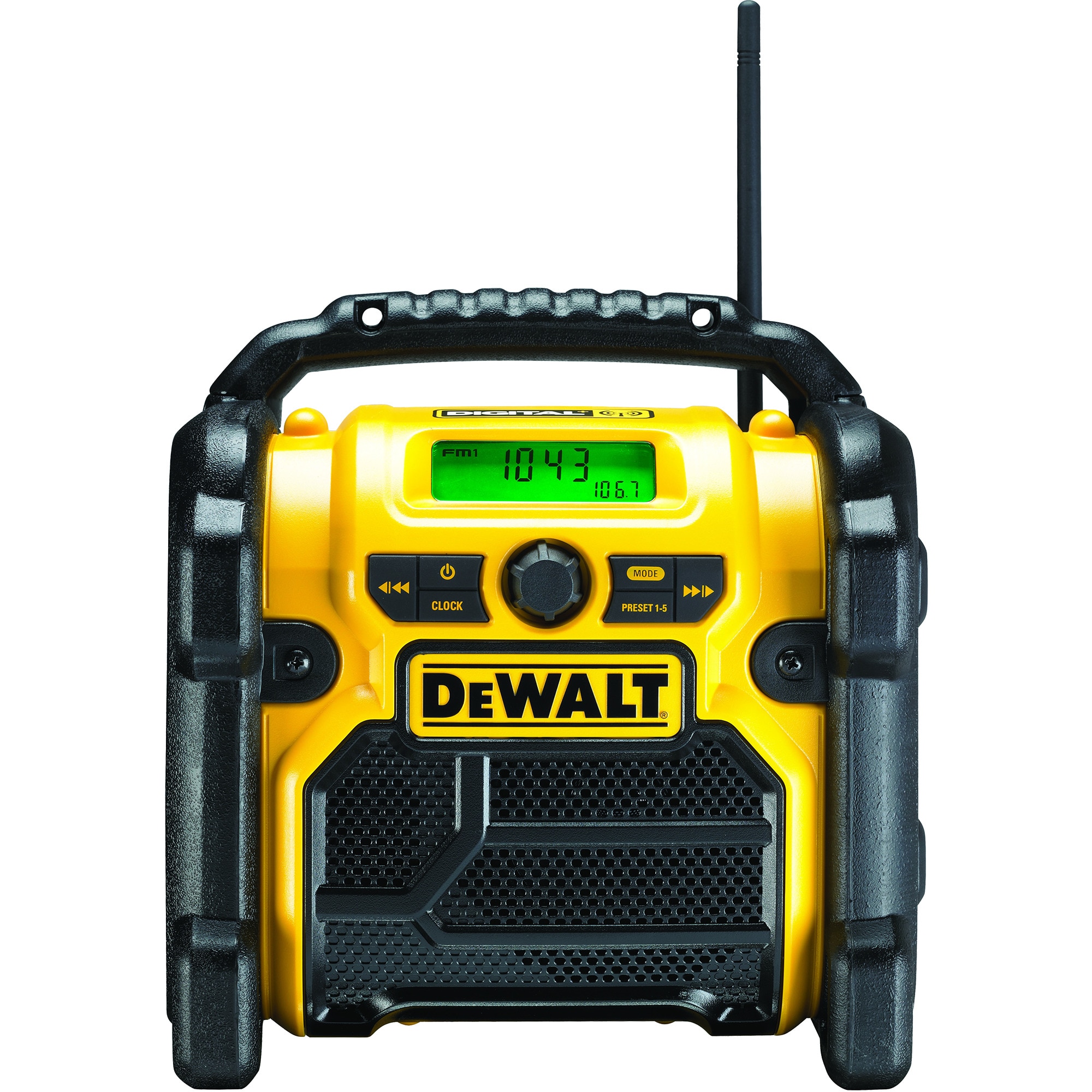 DeWalt Baustellenradio Akku- und Netz-Radio DCR020-QW - Bild 1