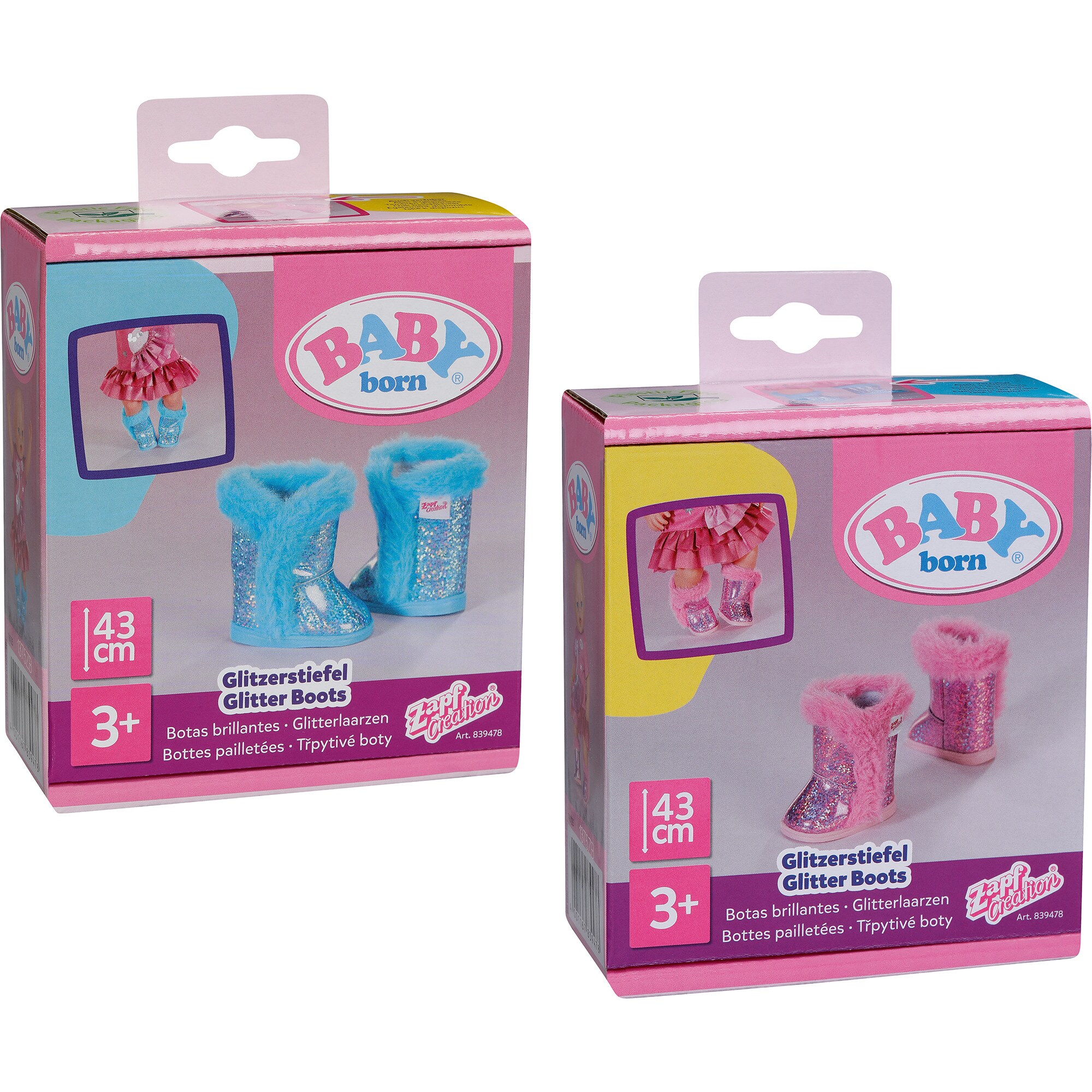ZAPF Creation Puppenzubeh&ouml;r BABY born&reg; Glitzer Stiefel 2 - Bild 1